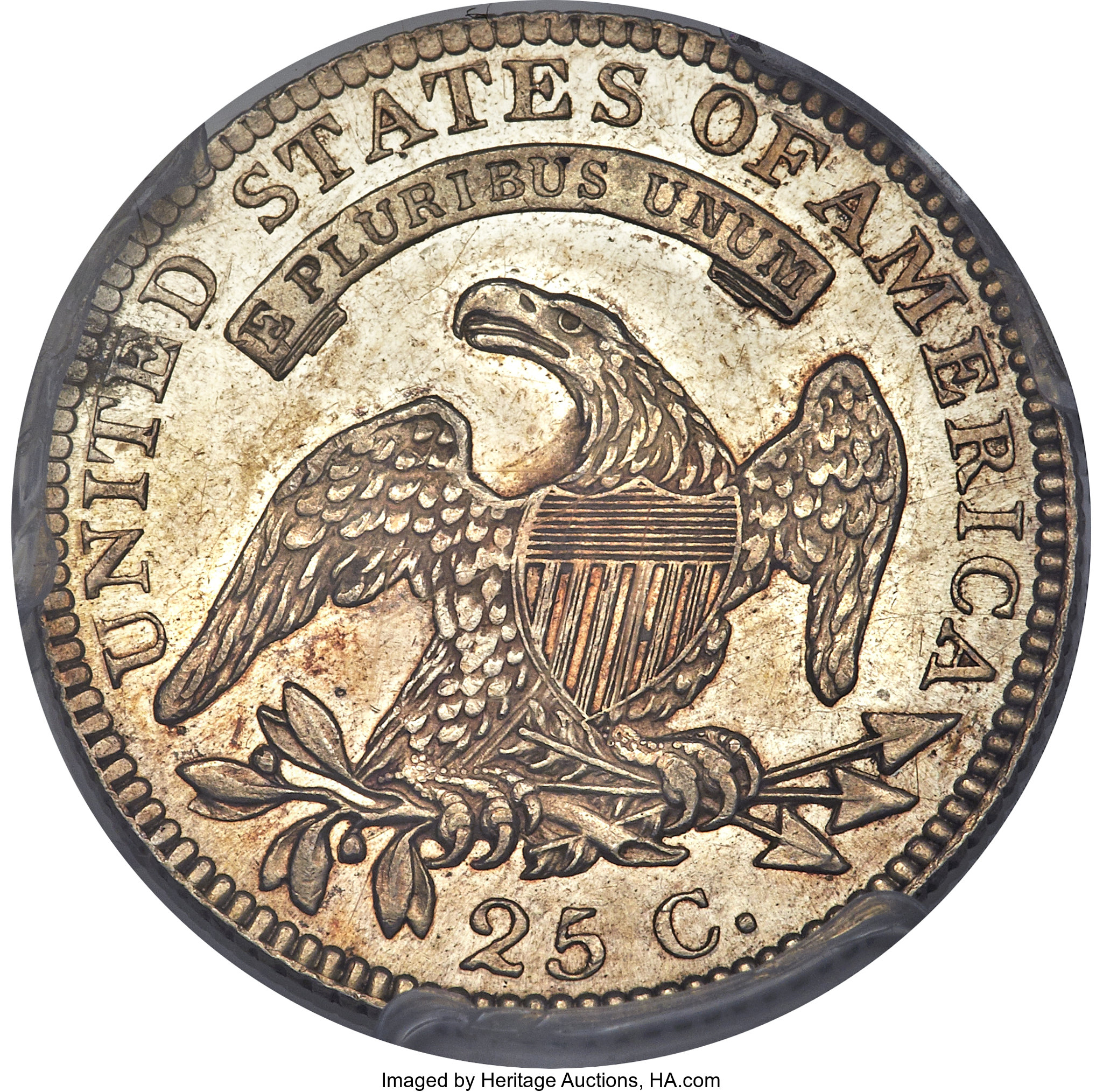 1818 25c B-10 MS60 thumbnail 11