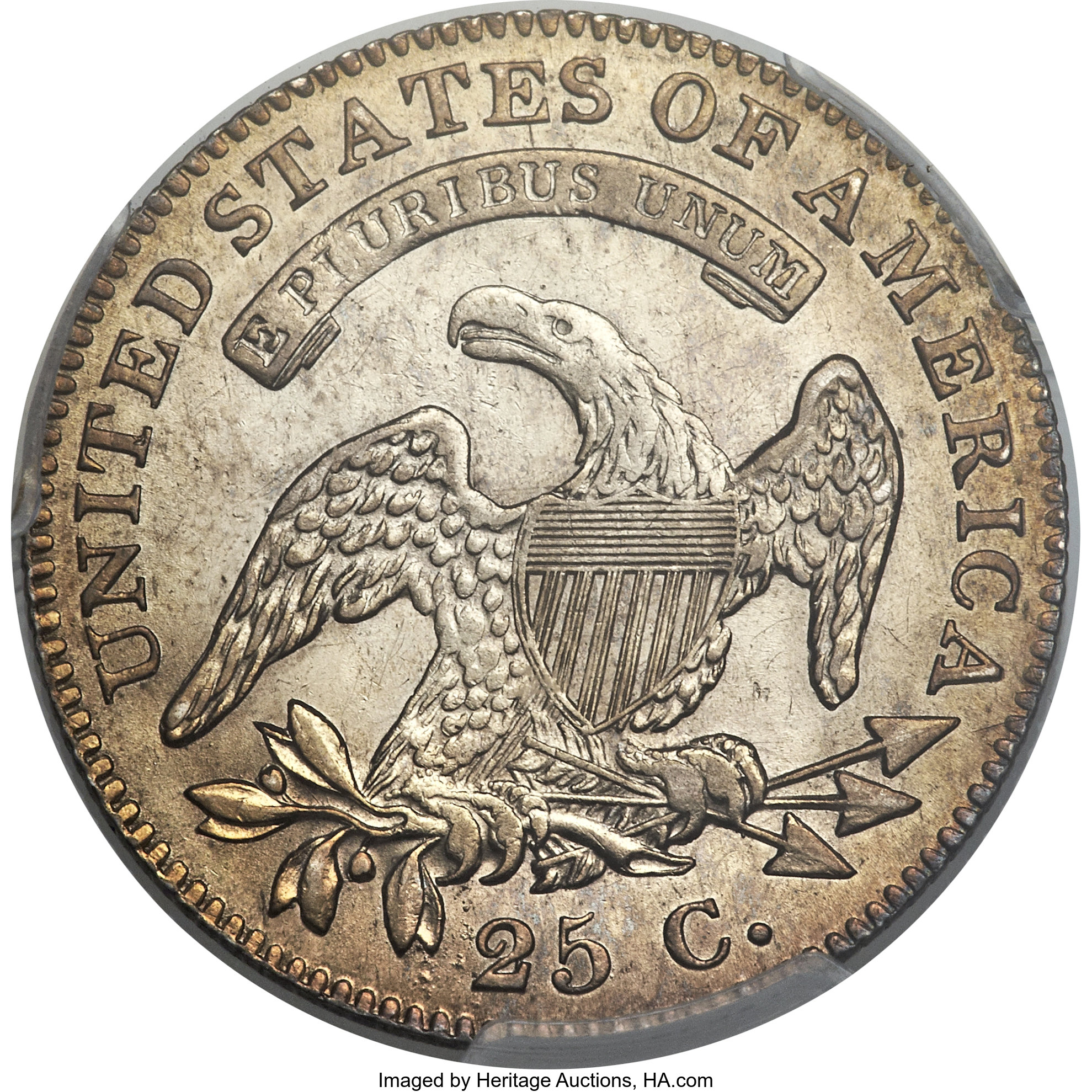 1820 25c Small 0, B-4 XF45 thumbnail 19