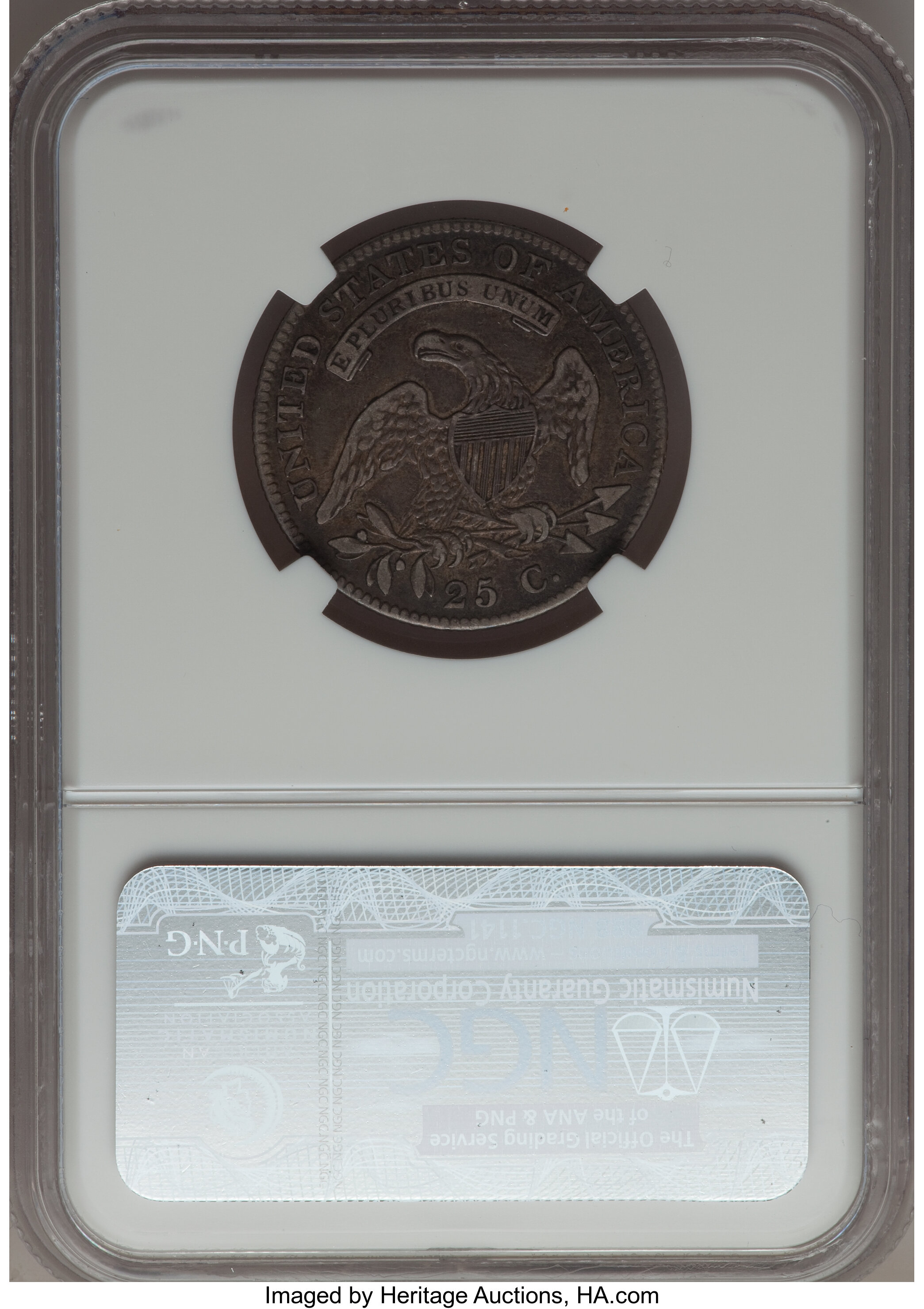 1819 25c Large 9, B-2 VF30 thumbnail 17