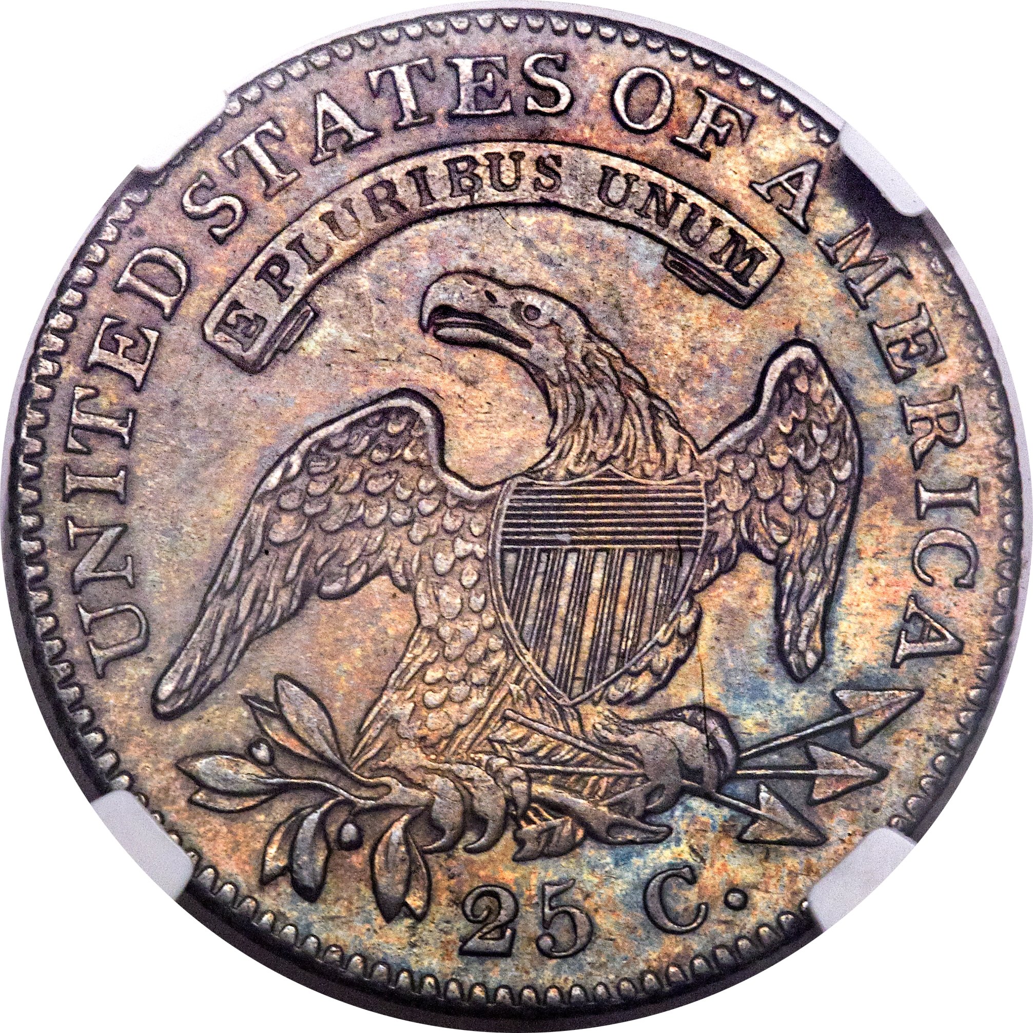 1820 25c Small 0, B-4 MS63 thumbnail 9