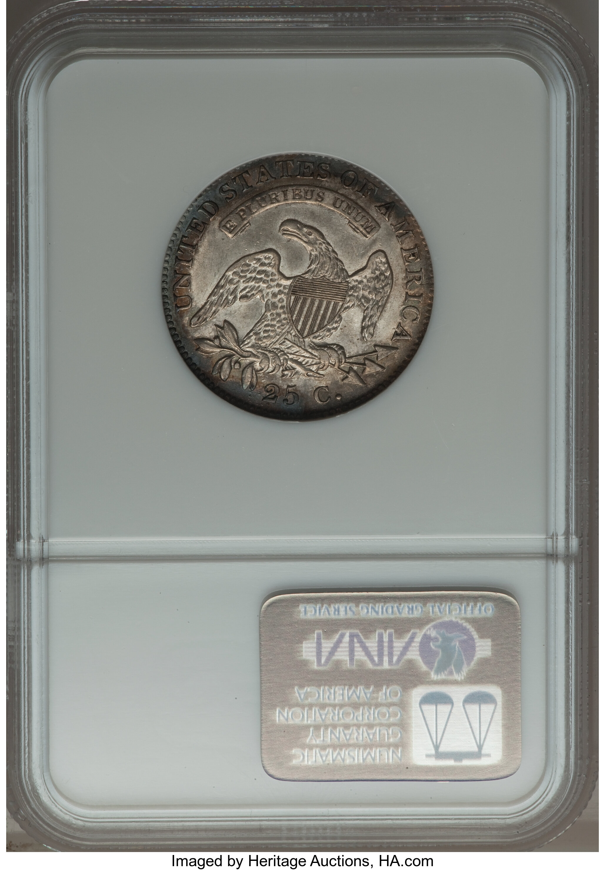 1821 25c B-3 XF40 thumbnail 17
