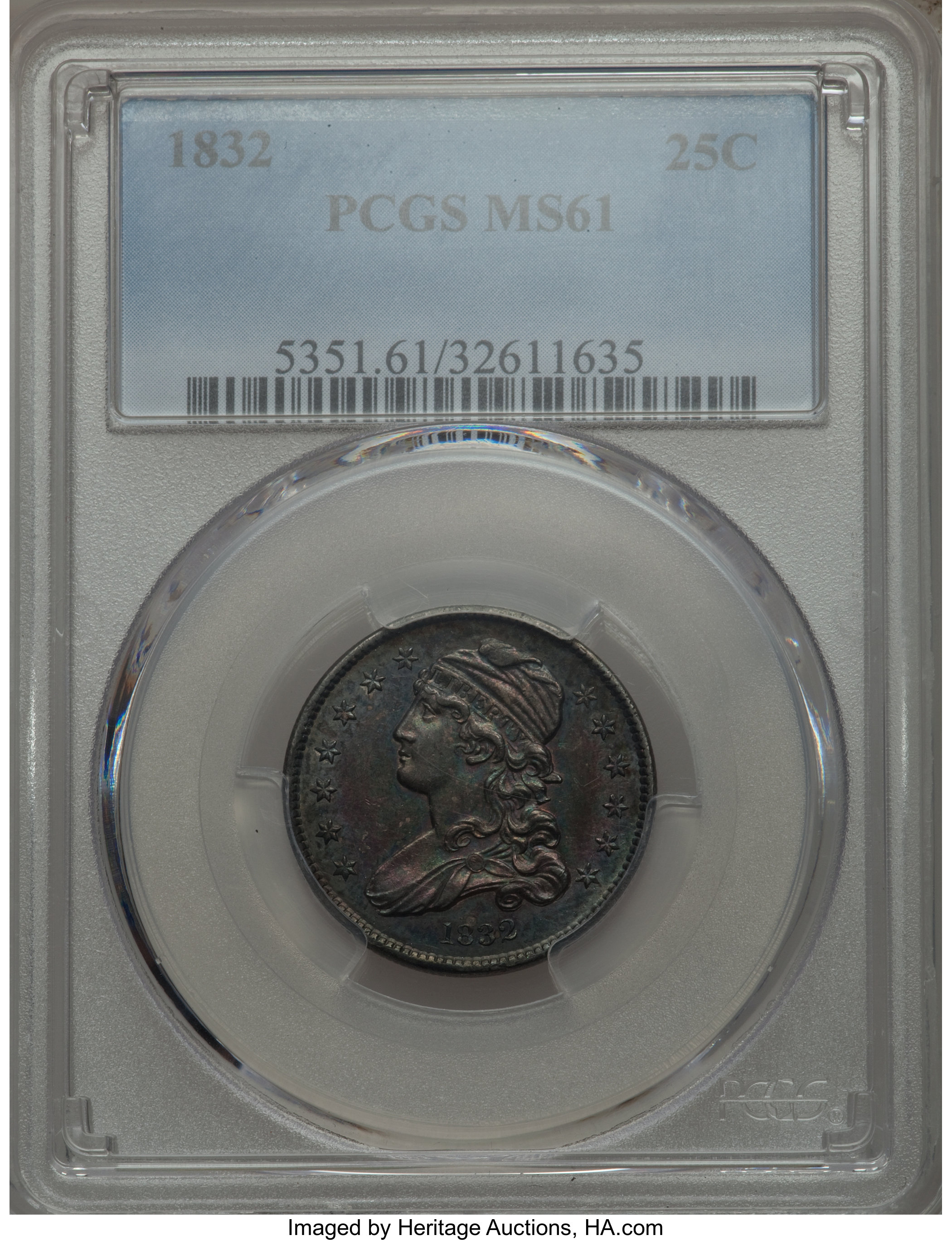 1832 25c B-1 AG2 CAC thumbnail 20