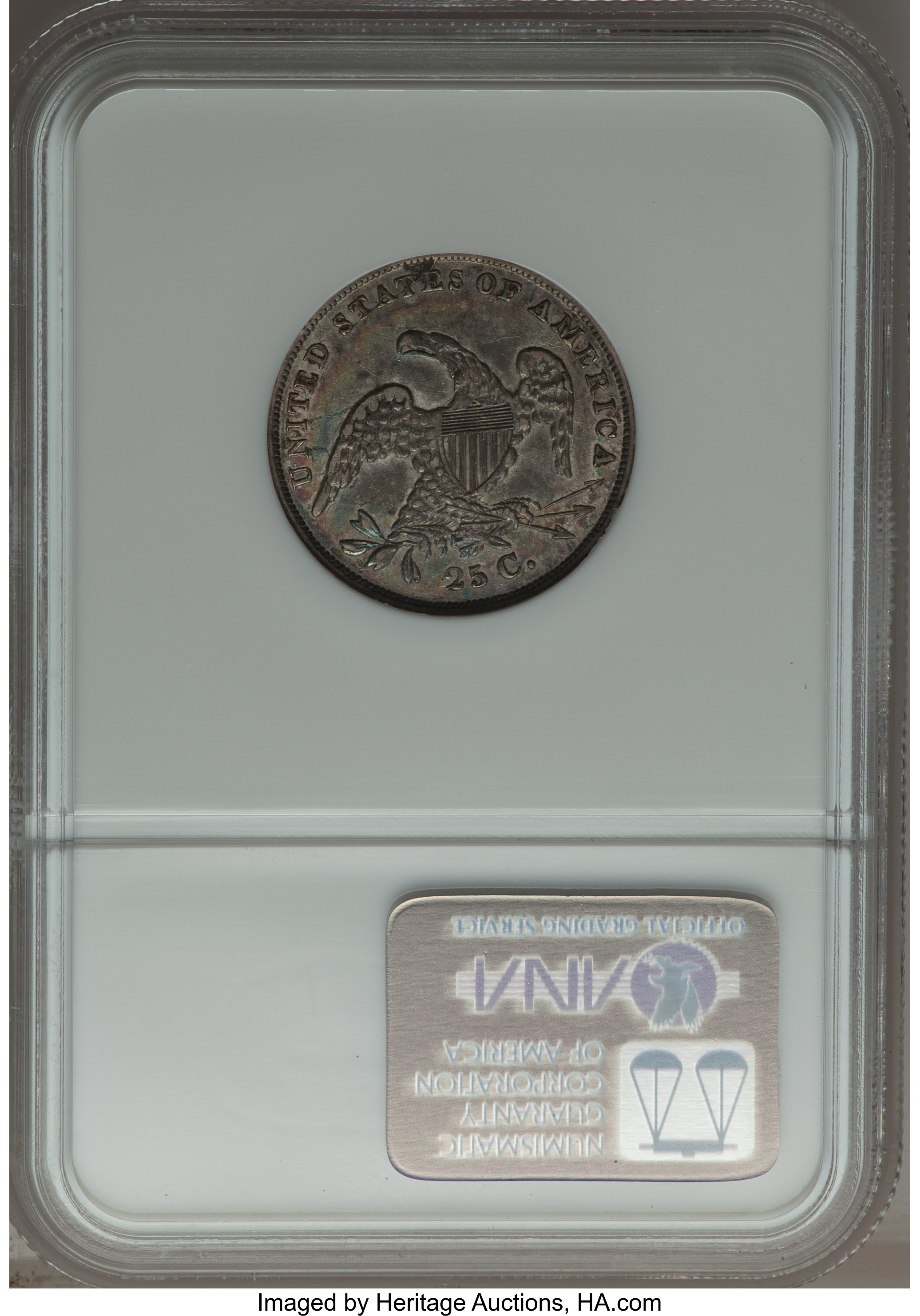 1837 25c B-4 AU53 thumbnail 6