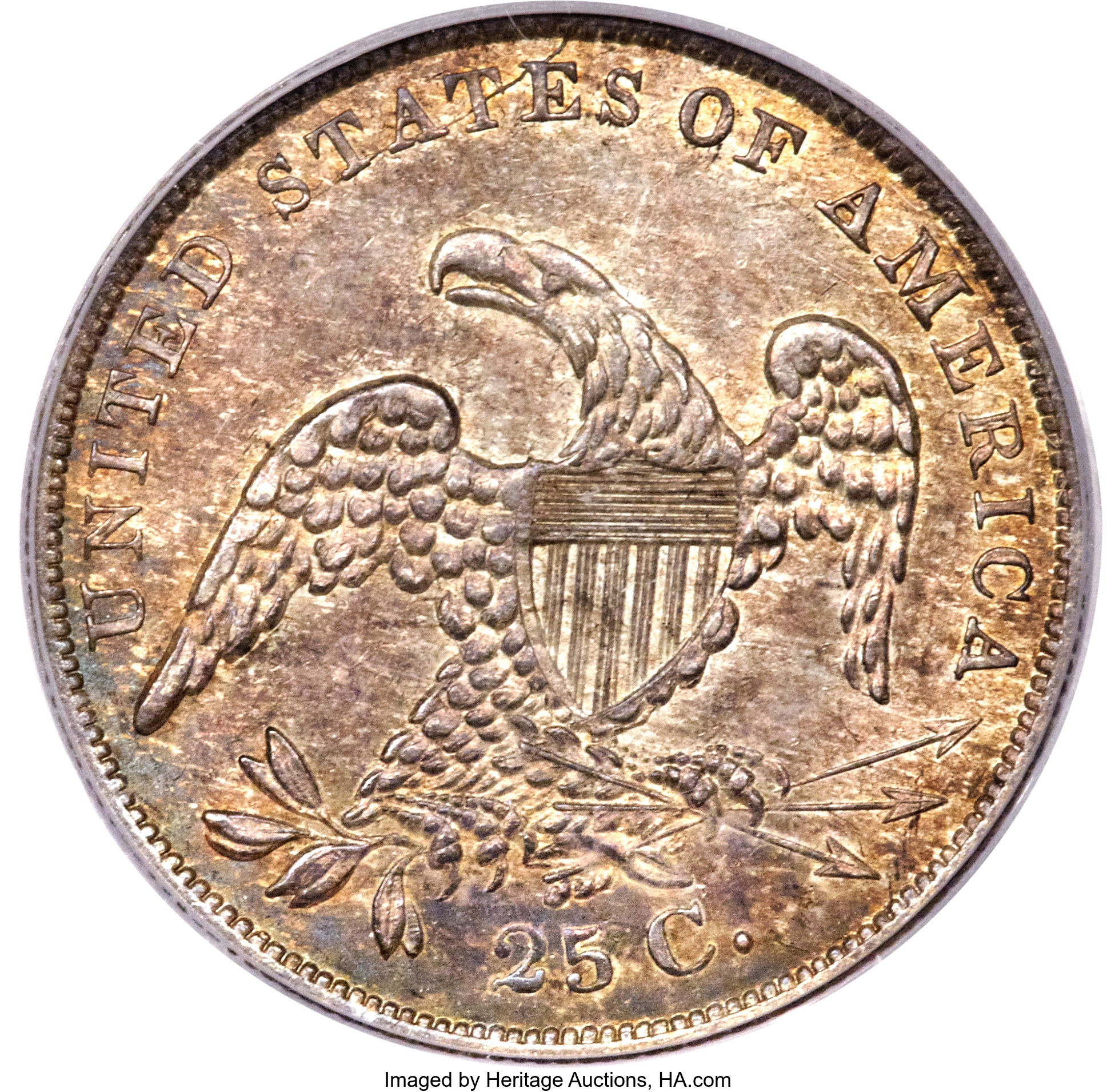 1837 25c B-4 MS60 thumbnail 23