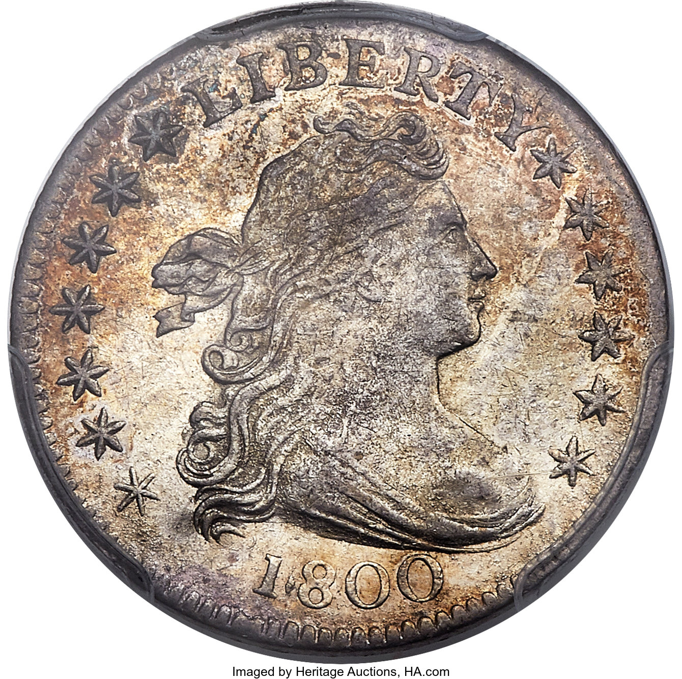 1800 10C JR-2, R.5, MS62 PCGS. ...