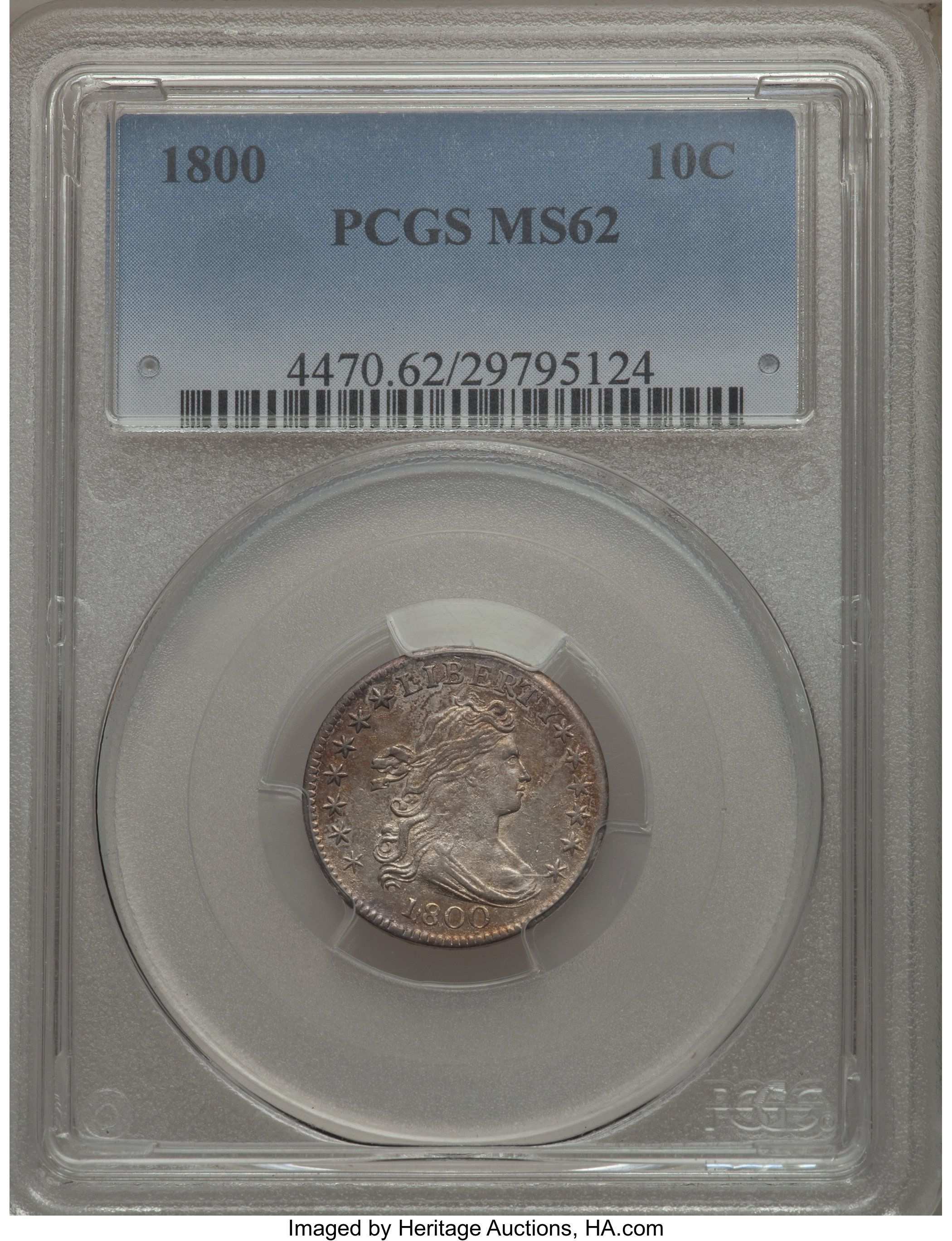1800 10c JR-2 MS62 thumbnail 8