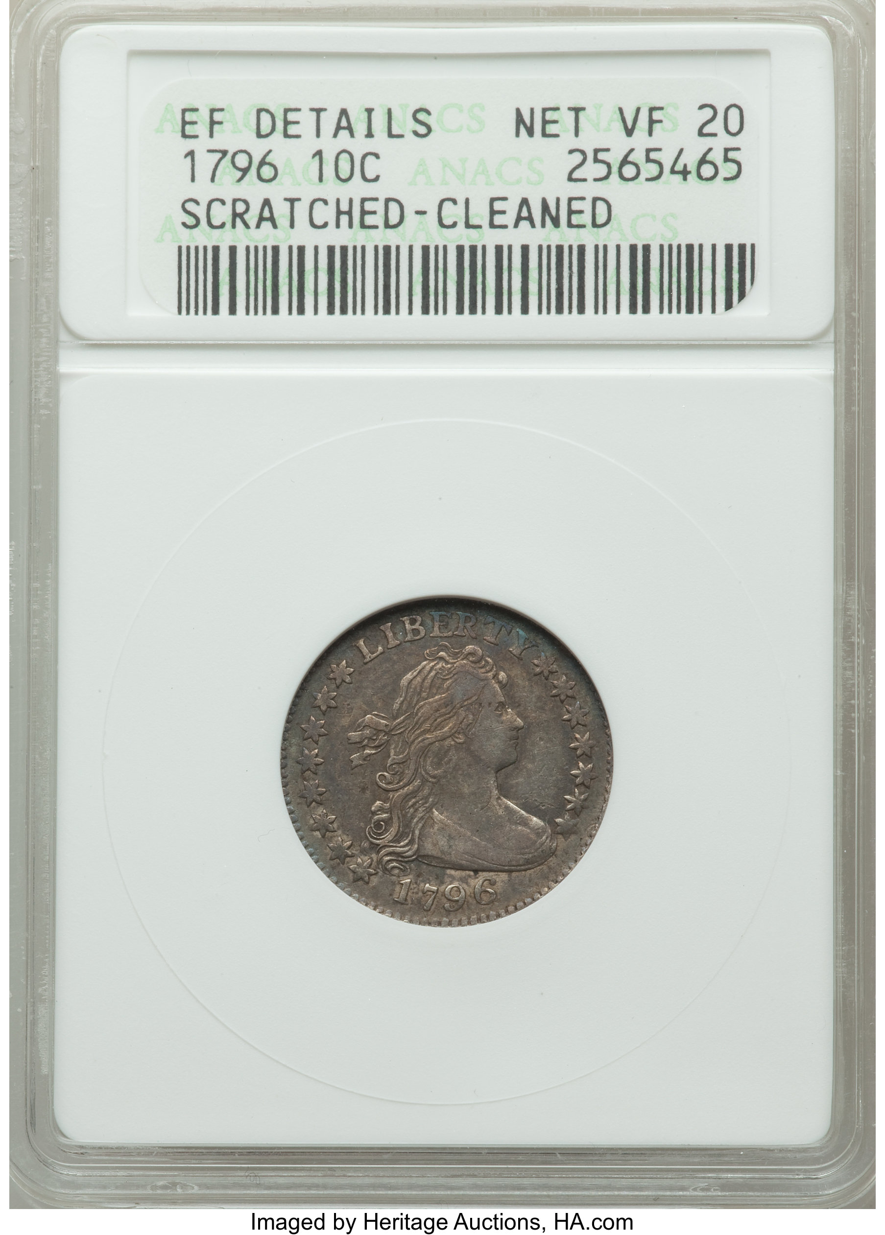 1796 10c JR-2 VF20 thumbnail 4