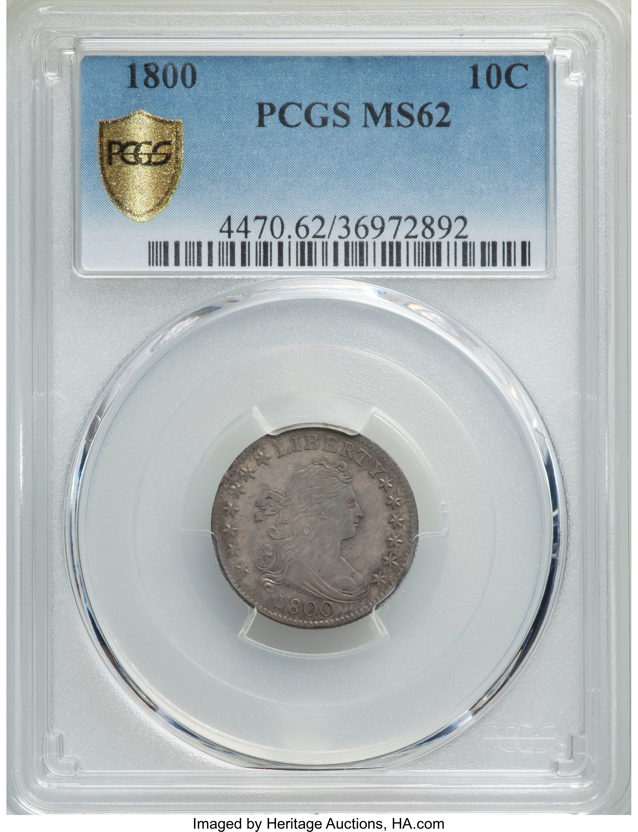 1800 10c MS62 thumbnail 4