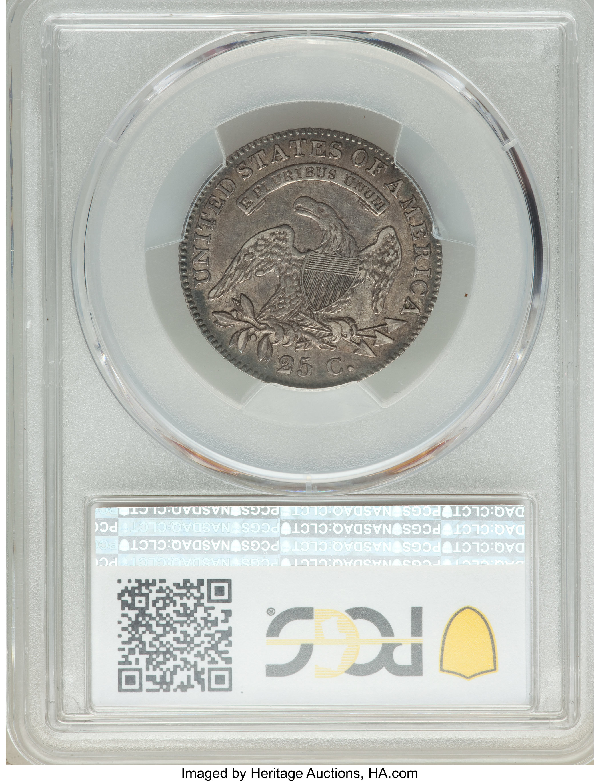 1820 25c Small 0 MS60 thumbnail 22