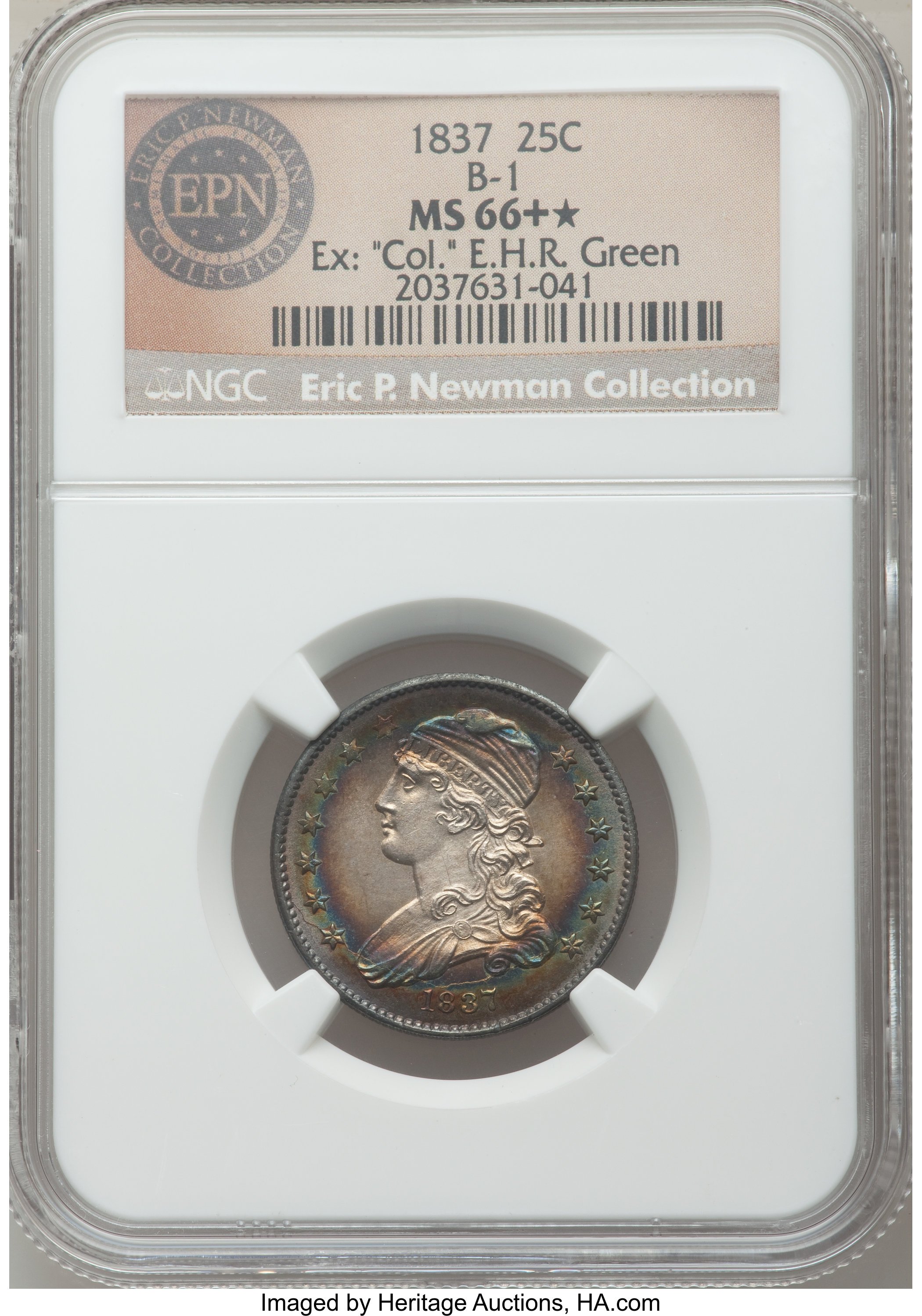 1837 25c B-1 AG2 thumbnail 25