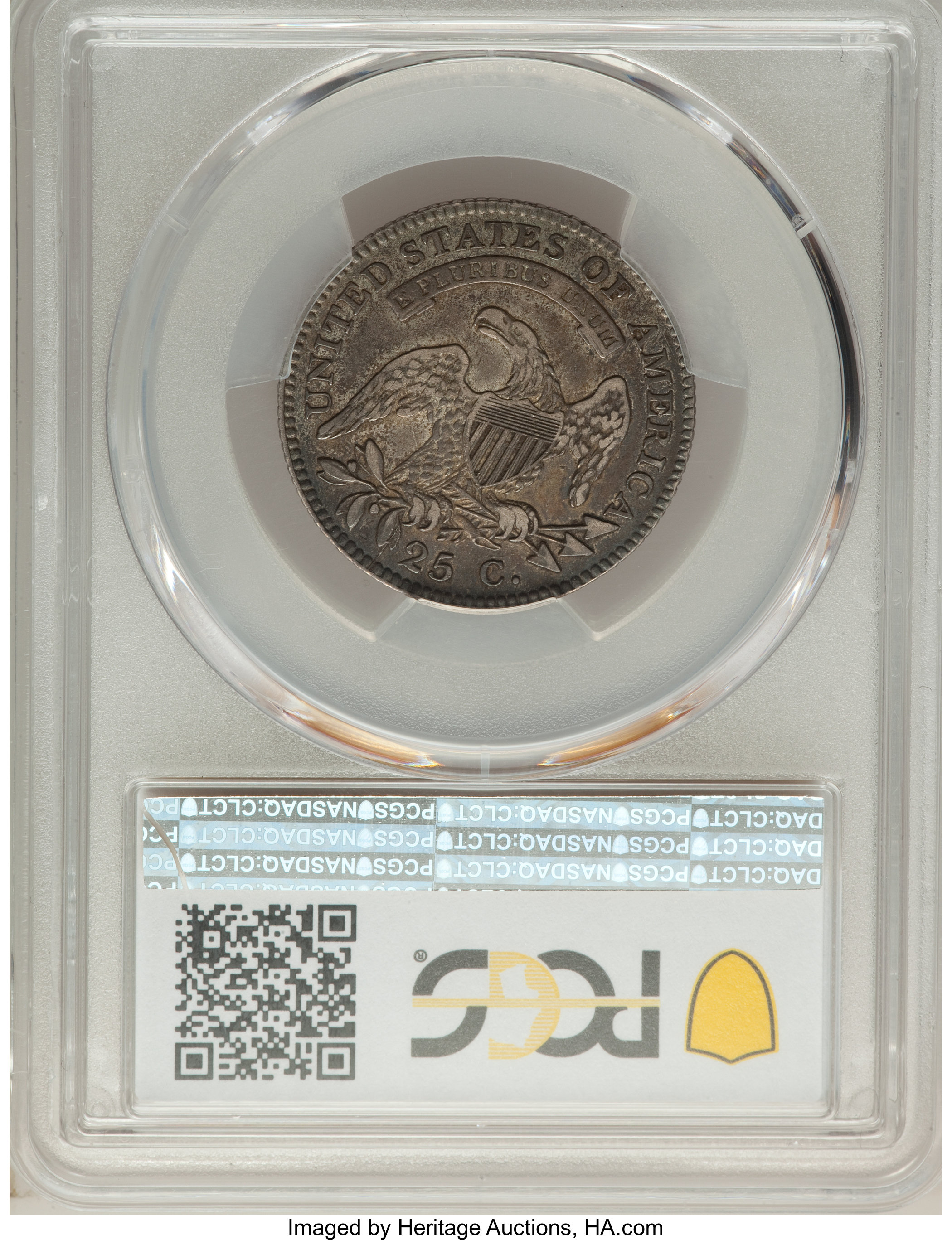 1818 25c B-8 XF40 thumbnail 6
