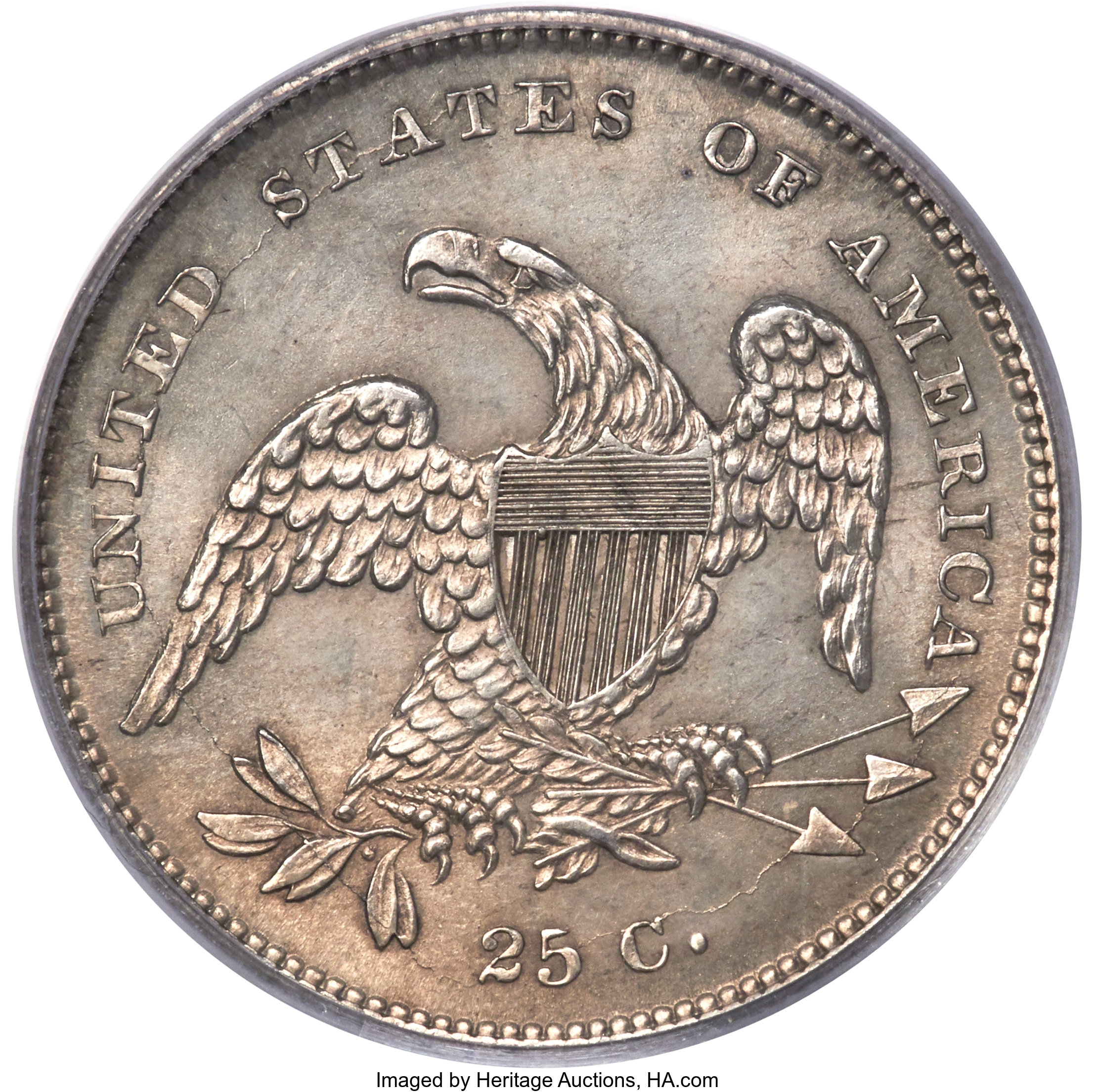 1831 25c Small Letters, B-1 MS63 thumbnail 11