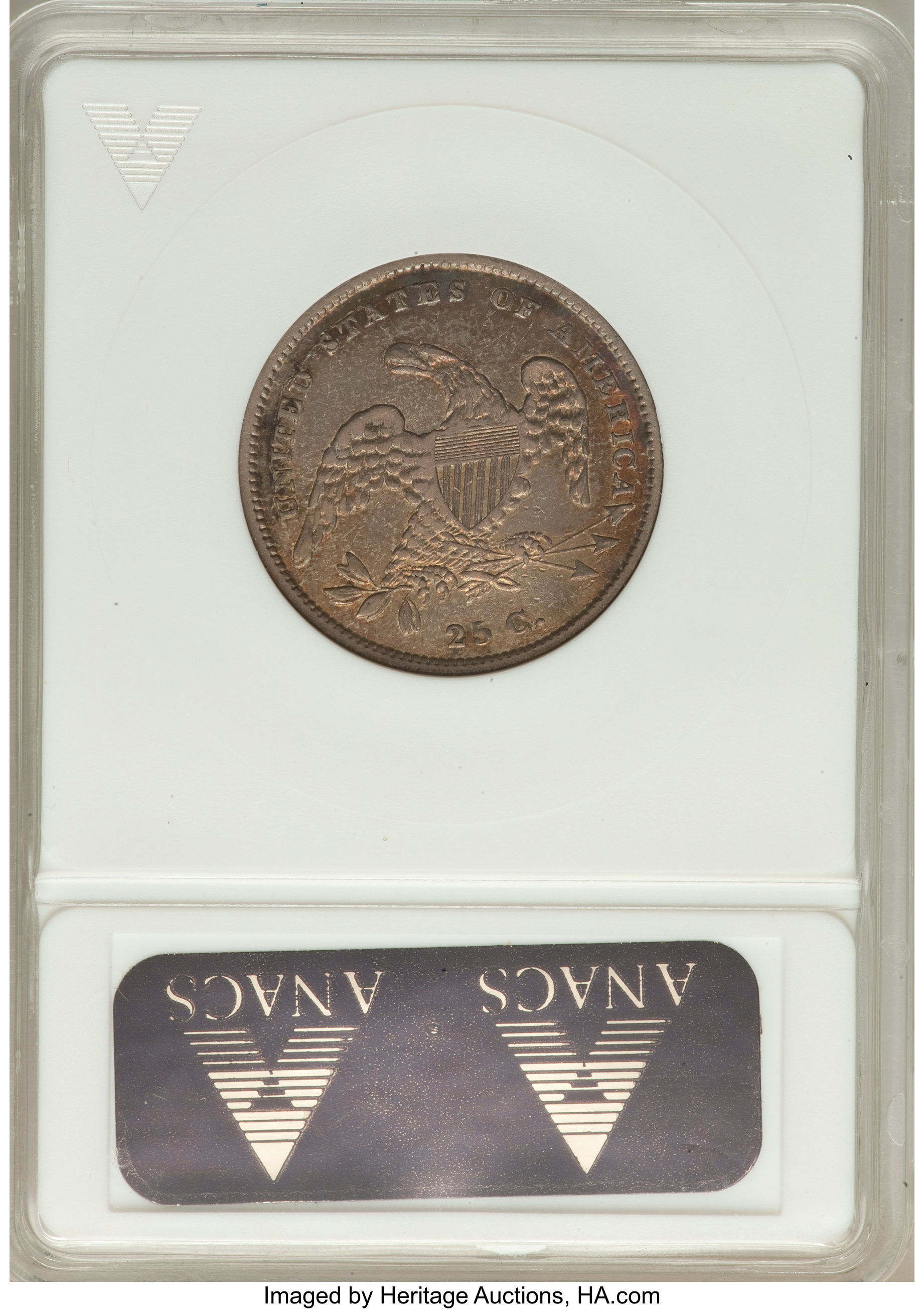 1831 25c Small Letters, B-2 VG10 thumbnail 14