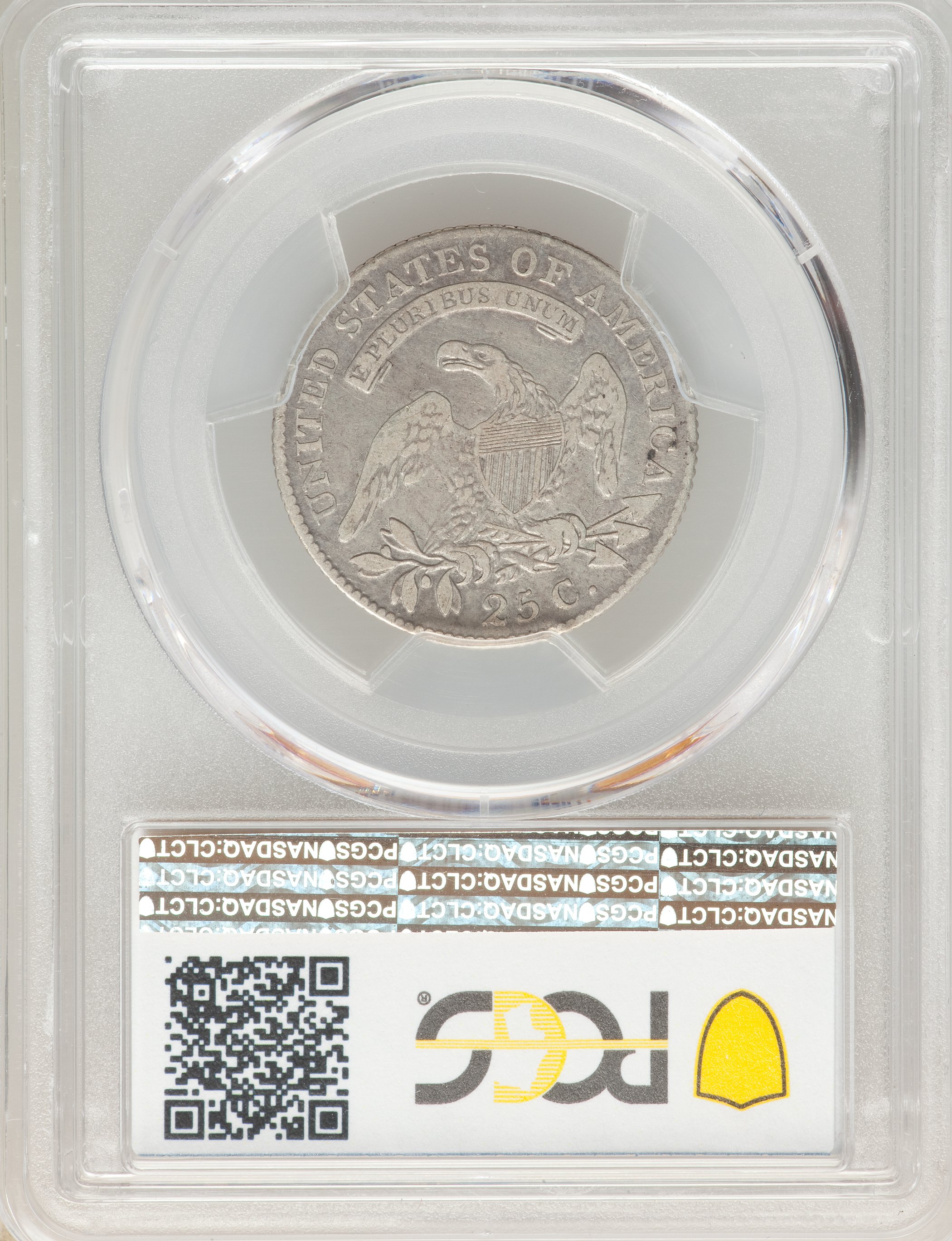 1818/5 25c Overdate, B-3 AG3 thumbnail 7