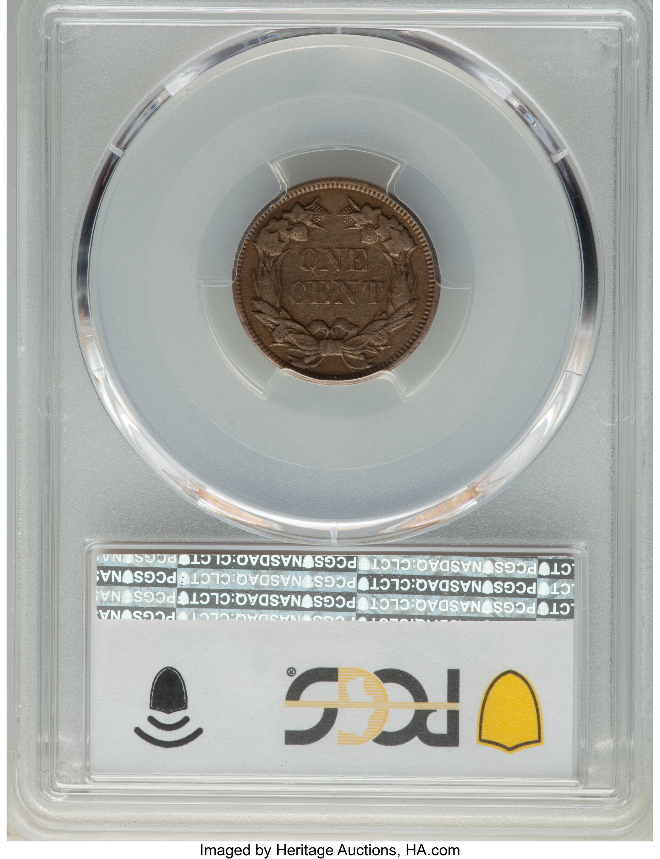 1857 1c Flying Eagle, FS-901, S-8 MS thumbnail 19
