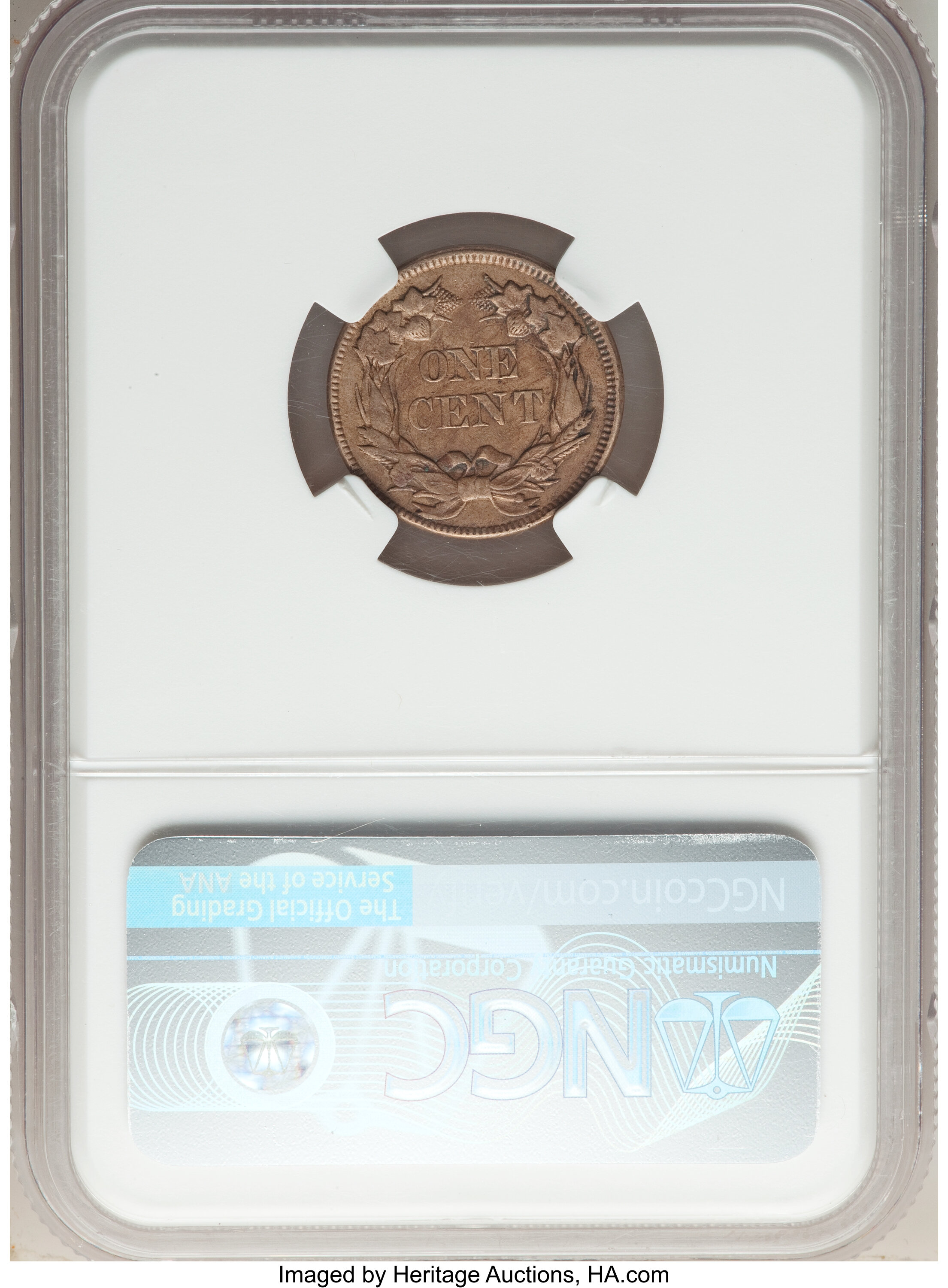 1857 1c Flying Eagle, FS-901, S-8 MS thumbnail 17