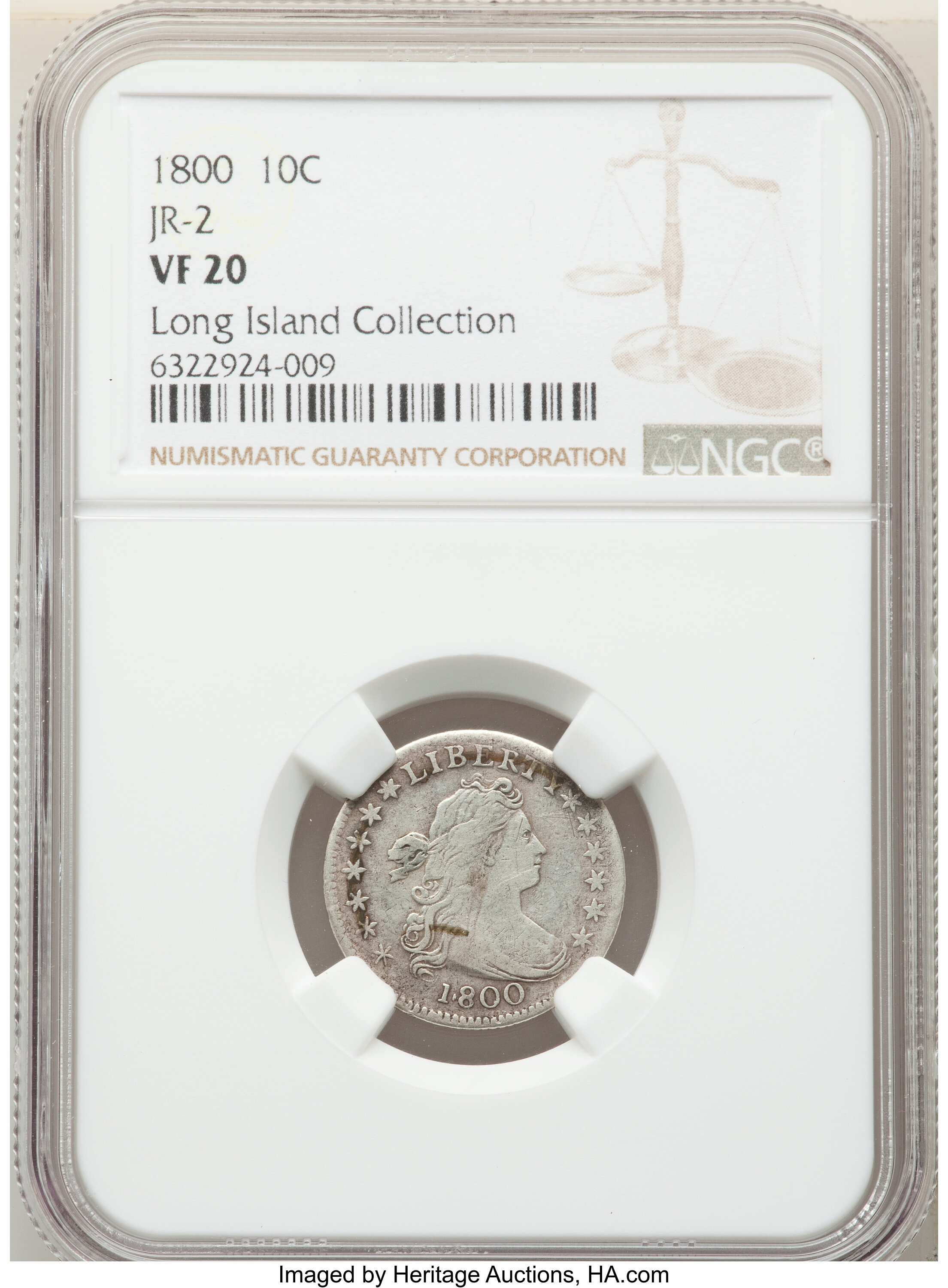 1800 10c JR-2 VF30 thumbnail 8
