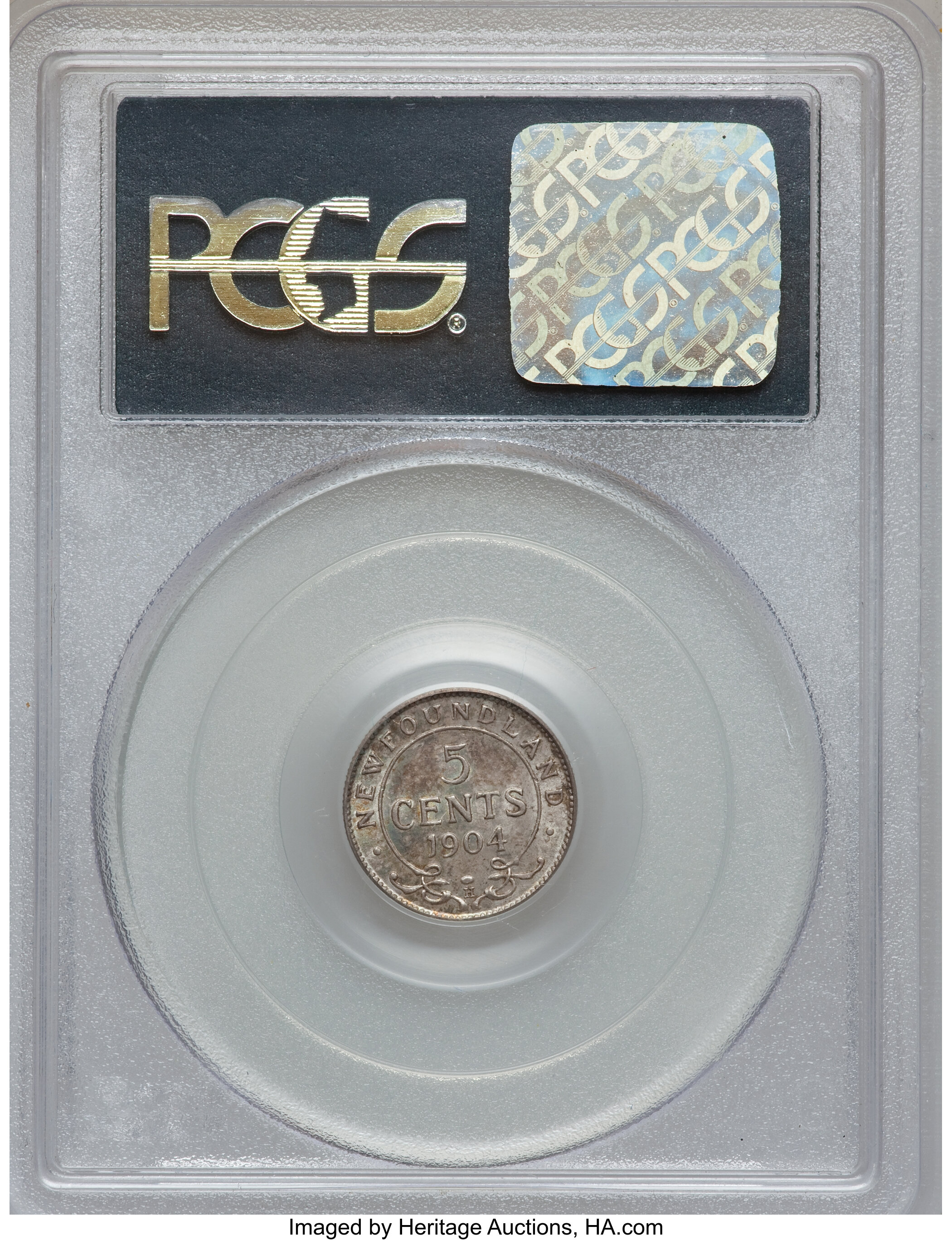 Edward VII 5c Newfoundland, 1903-1908 [Type] XF45 thumbnail 2