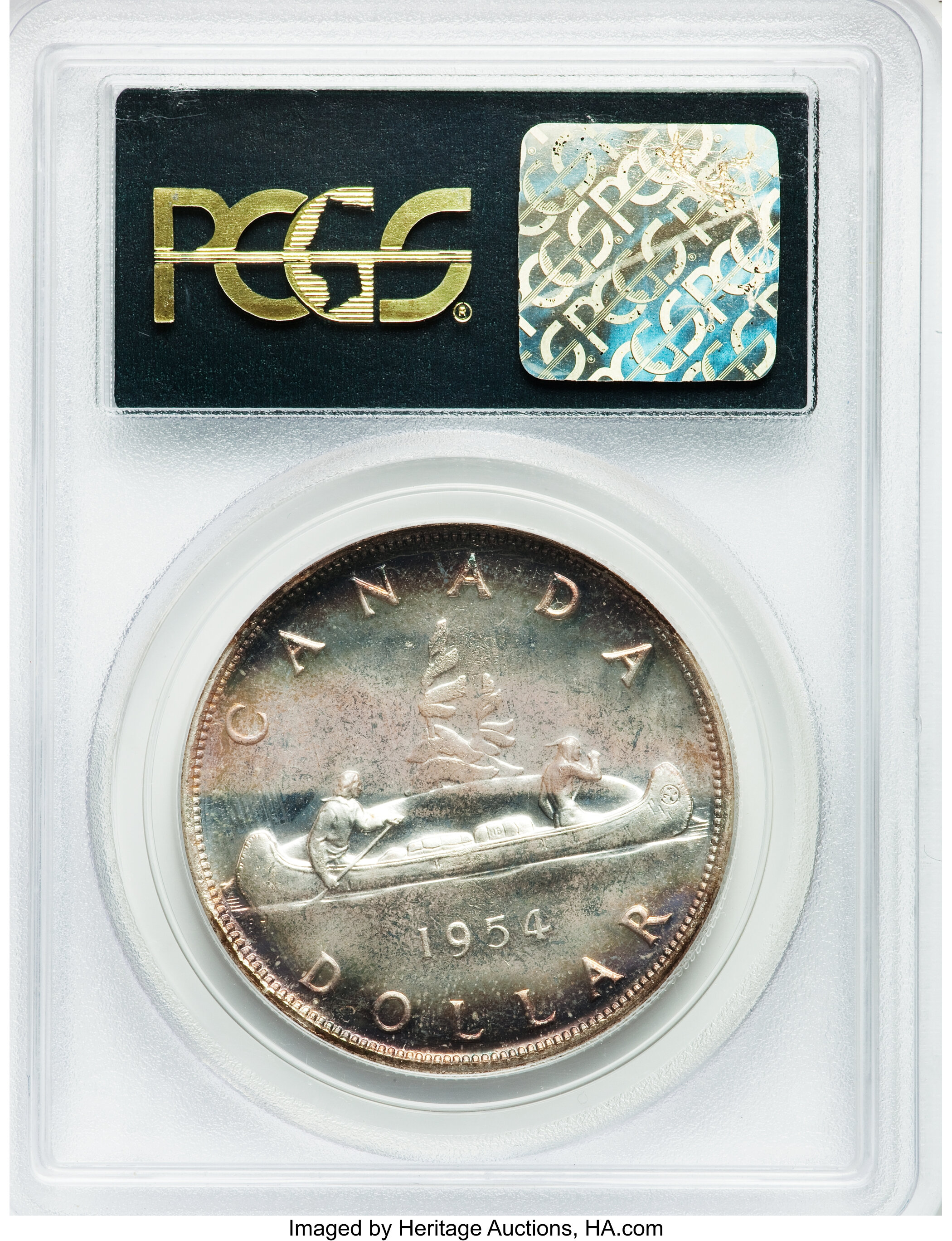 1954 S$1  PL MS66 thumbnail 22