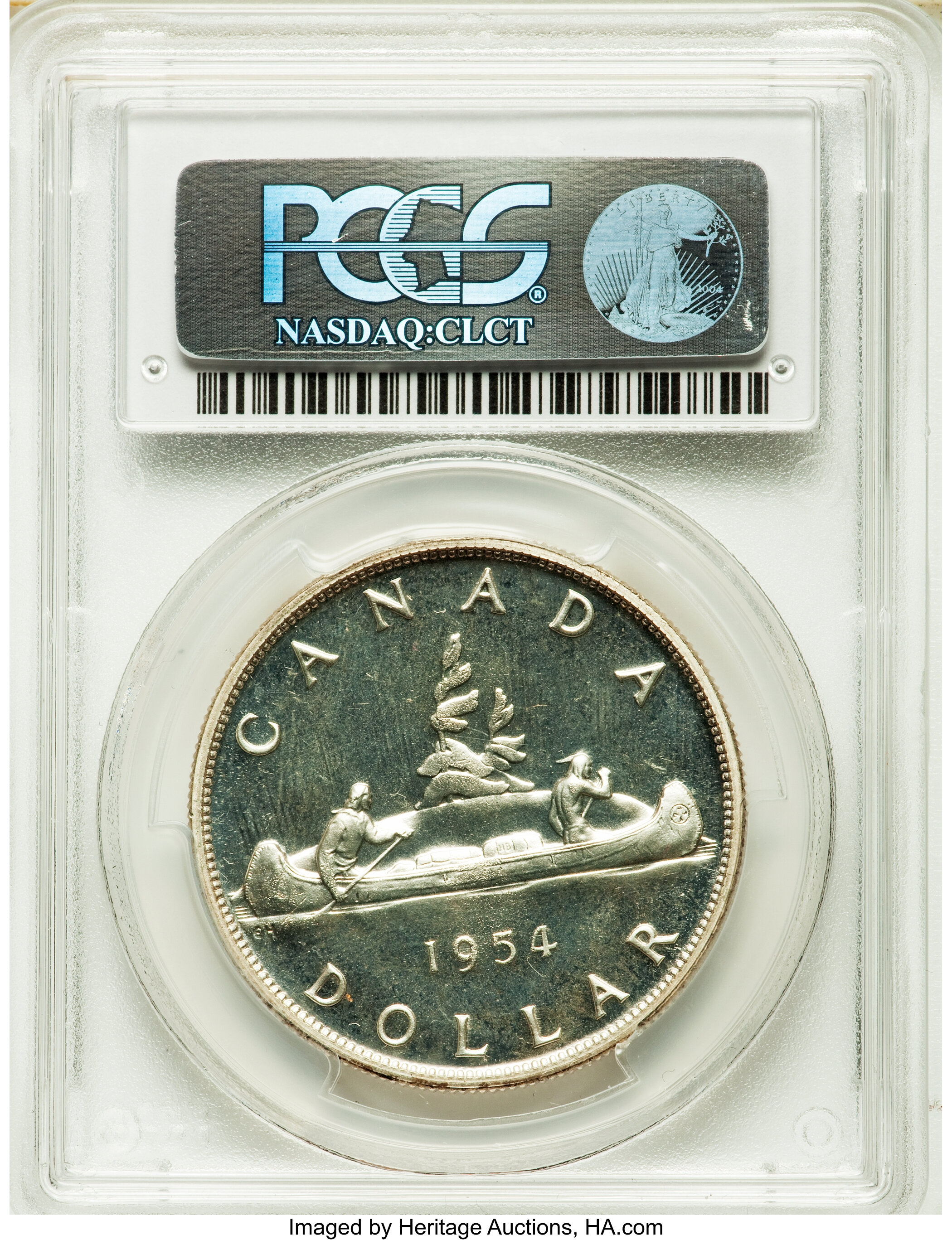 1954 S$1  PL MS66 thumbnail 16
