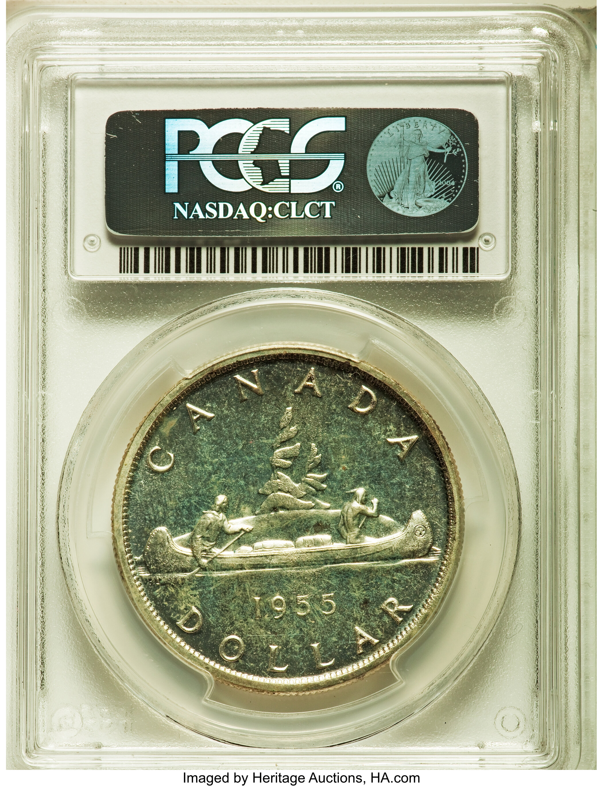 1955 S$1  PL MS64 thumbnail 14