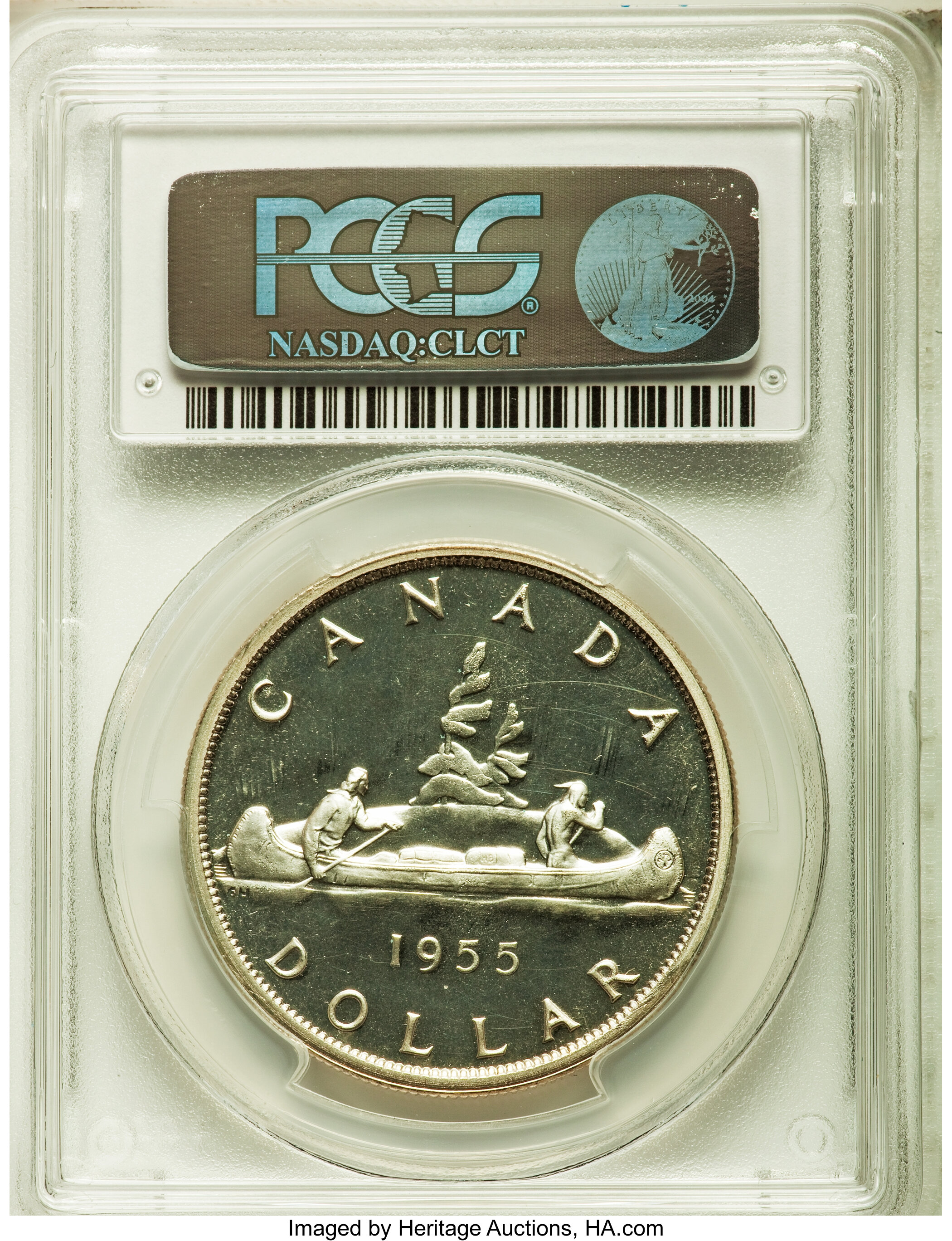 1955 S$1  Arnprior PL MS64 thumbnail 14