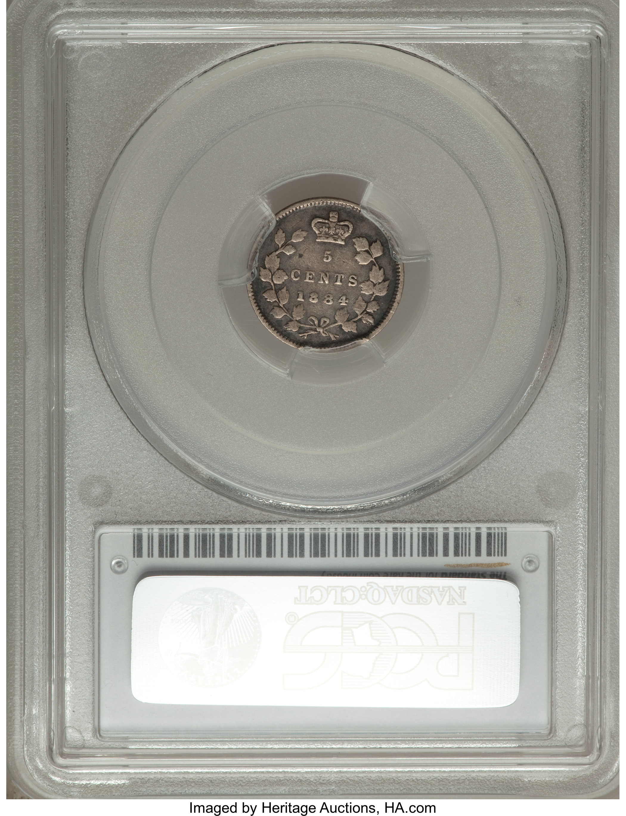 1884 5c VG10 thumbnail 4