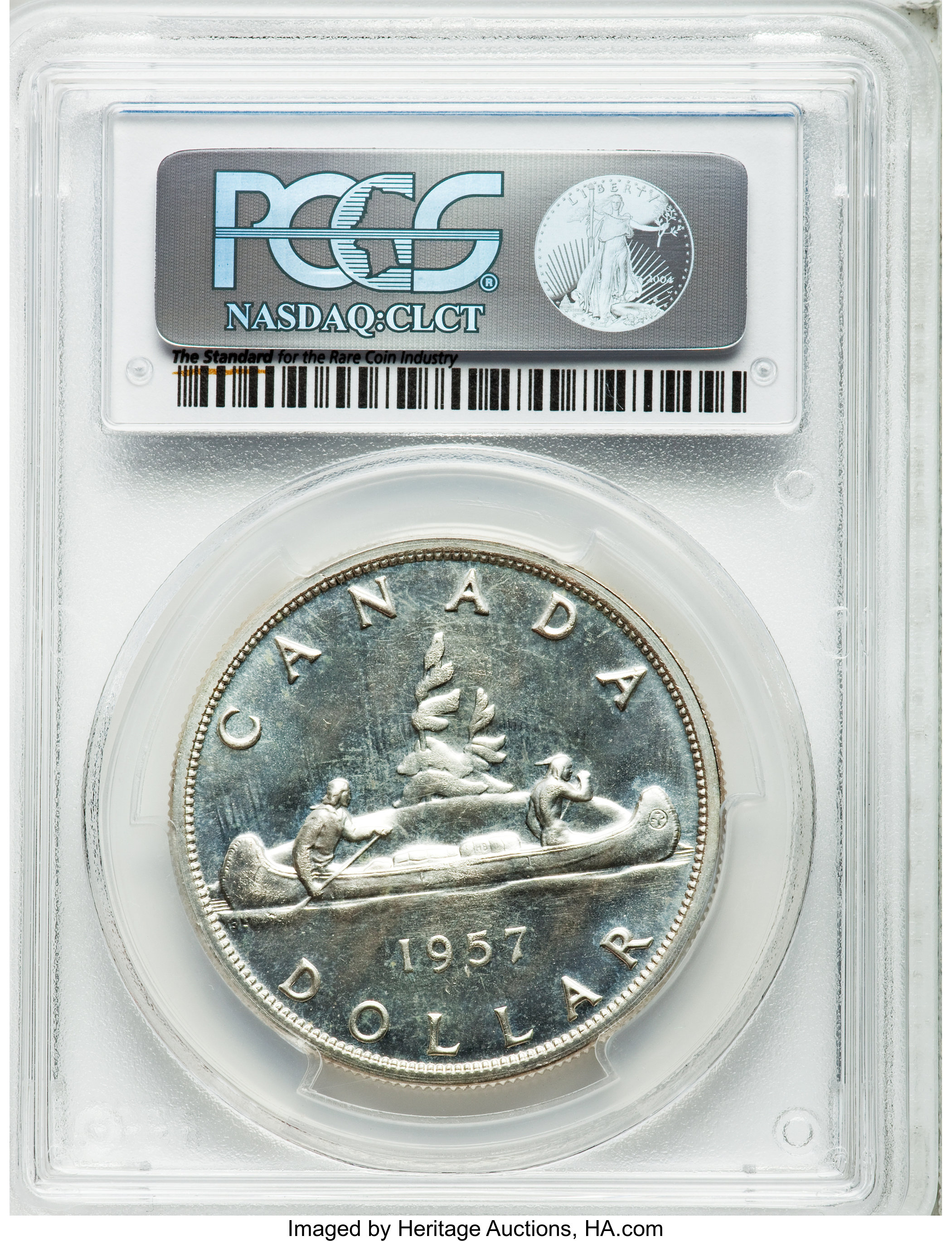 1957 S$1  PL MS66 thumbnail 8