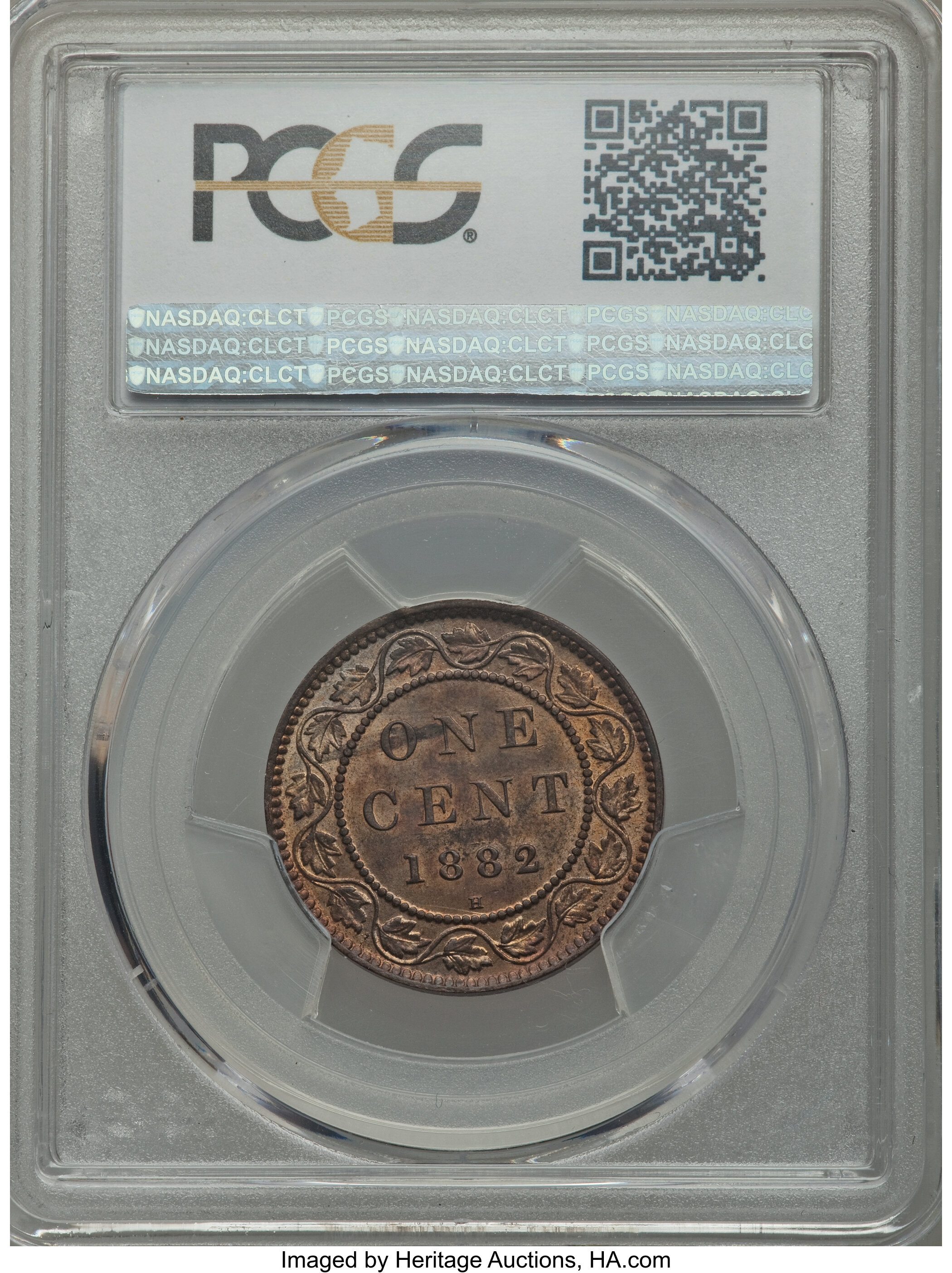 1882-H 1c MS RB MS62 RB thumbnail 4