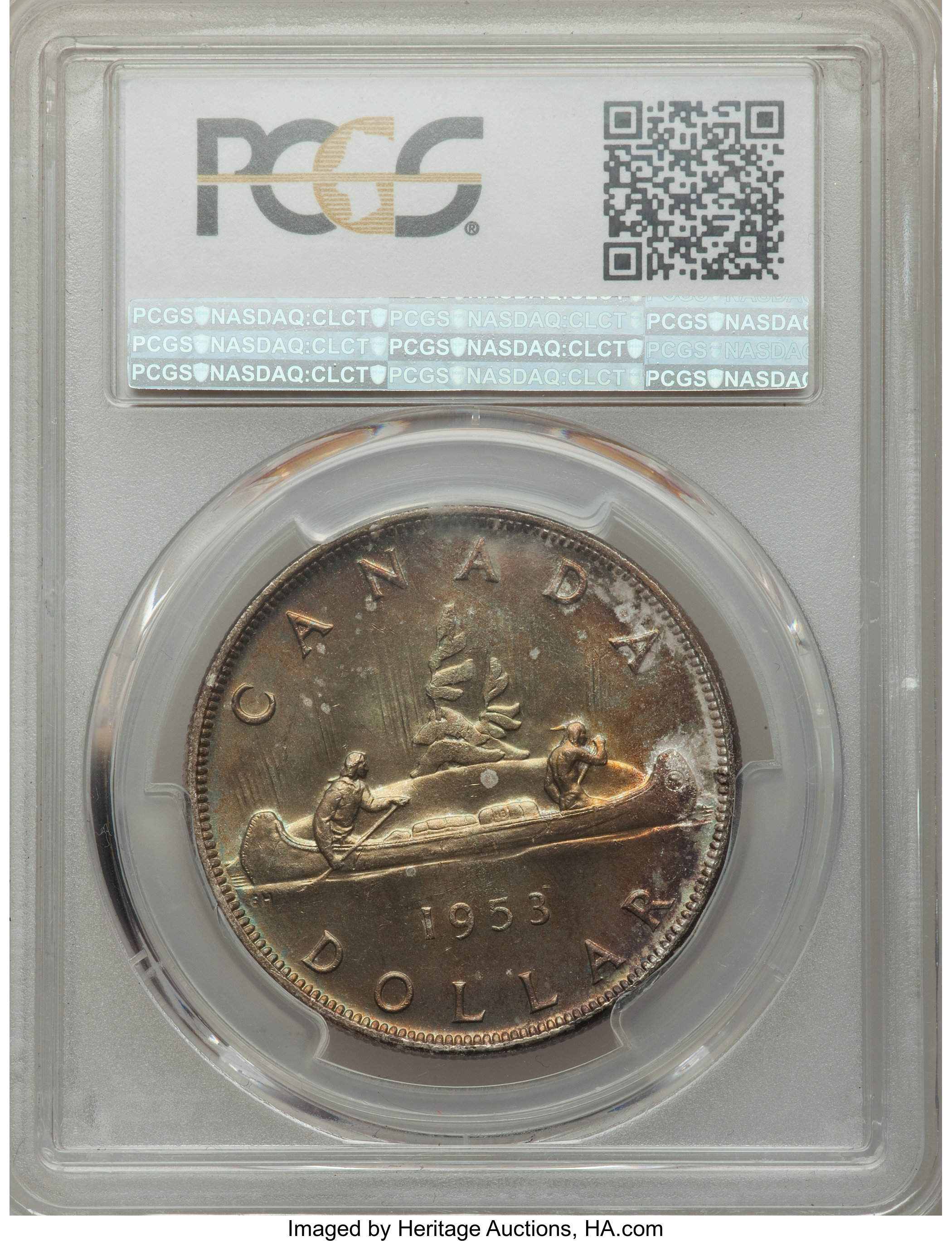 1953 S$1 Strap VF20 thumbnail 6