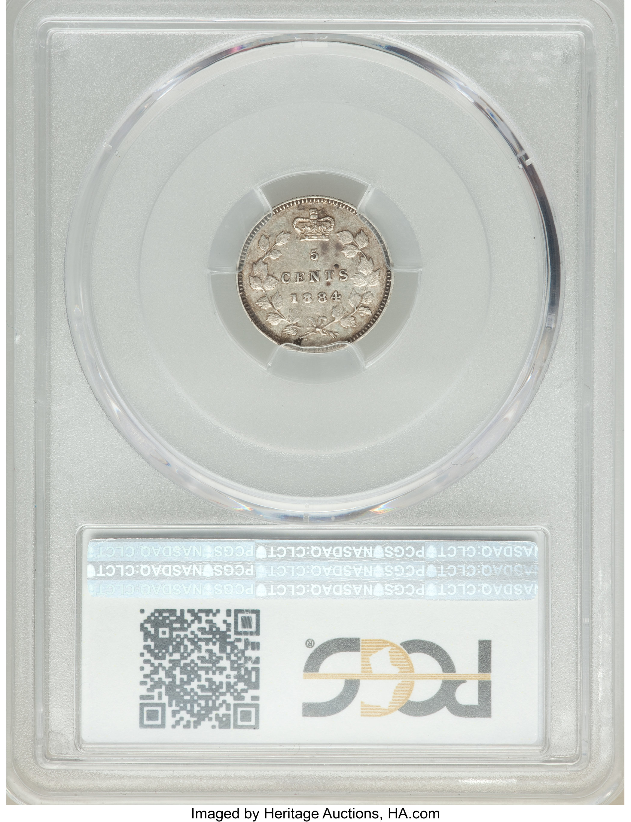 1884 5c MS60 thumbnail 20