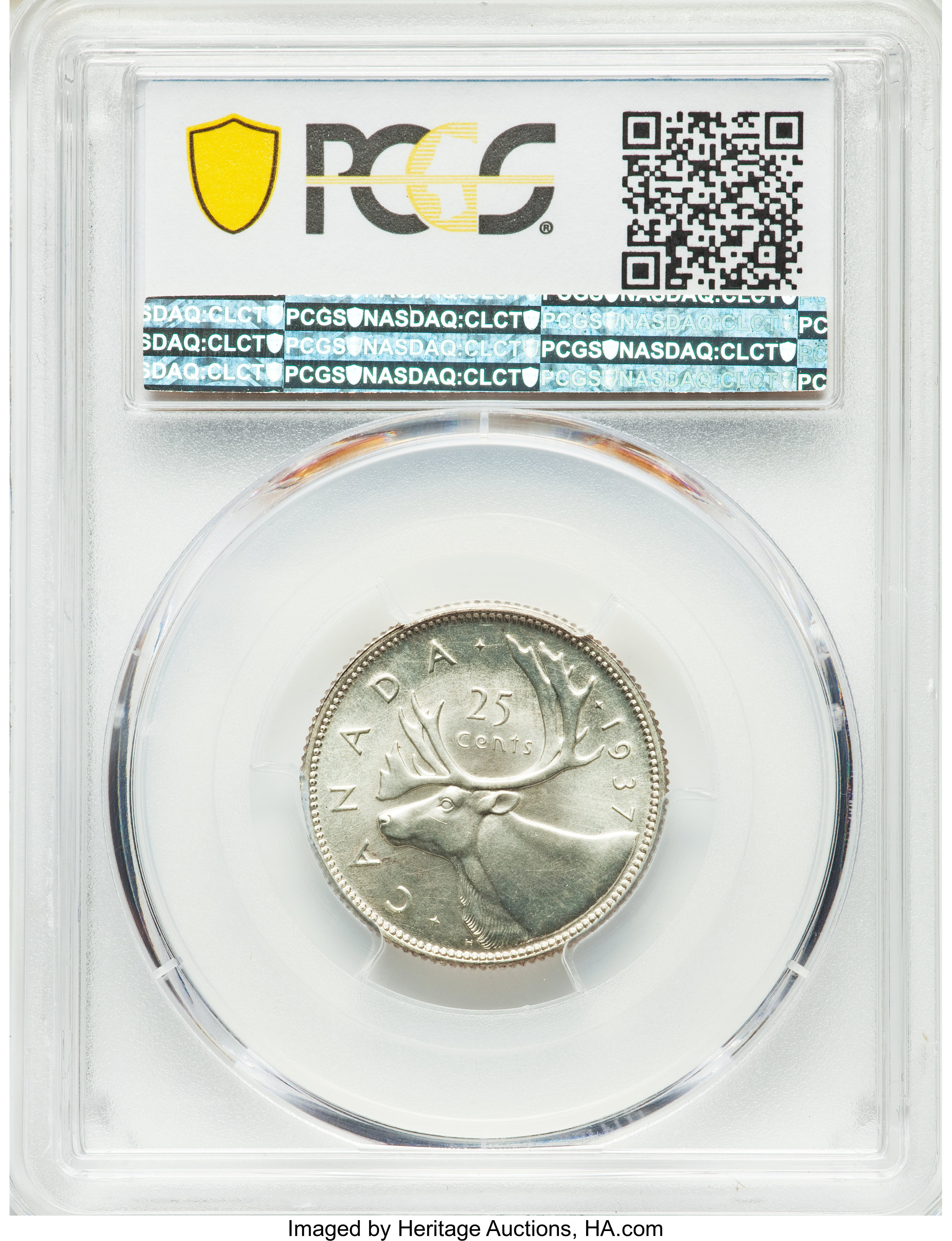 1937 25c Matte MS62 thumbnail 3