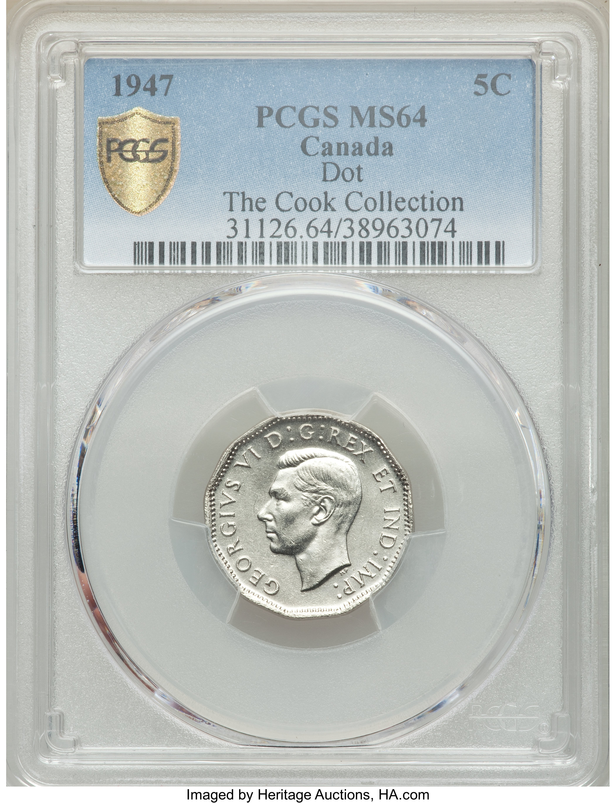 1947 5c Beaver, Dot G4 thumbnail 6