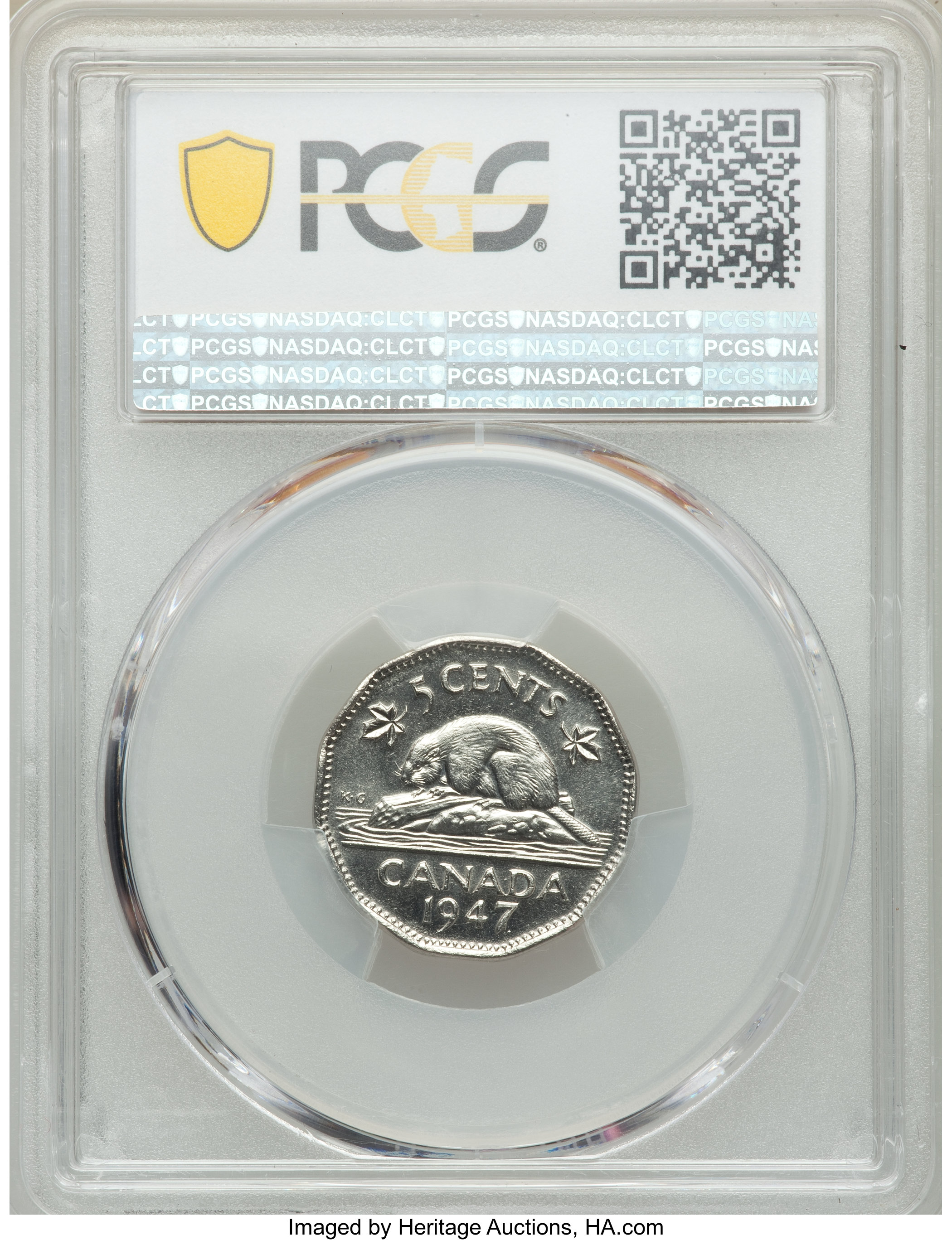 1947 5c Beaver, Dot G4 thumbnail 7