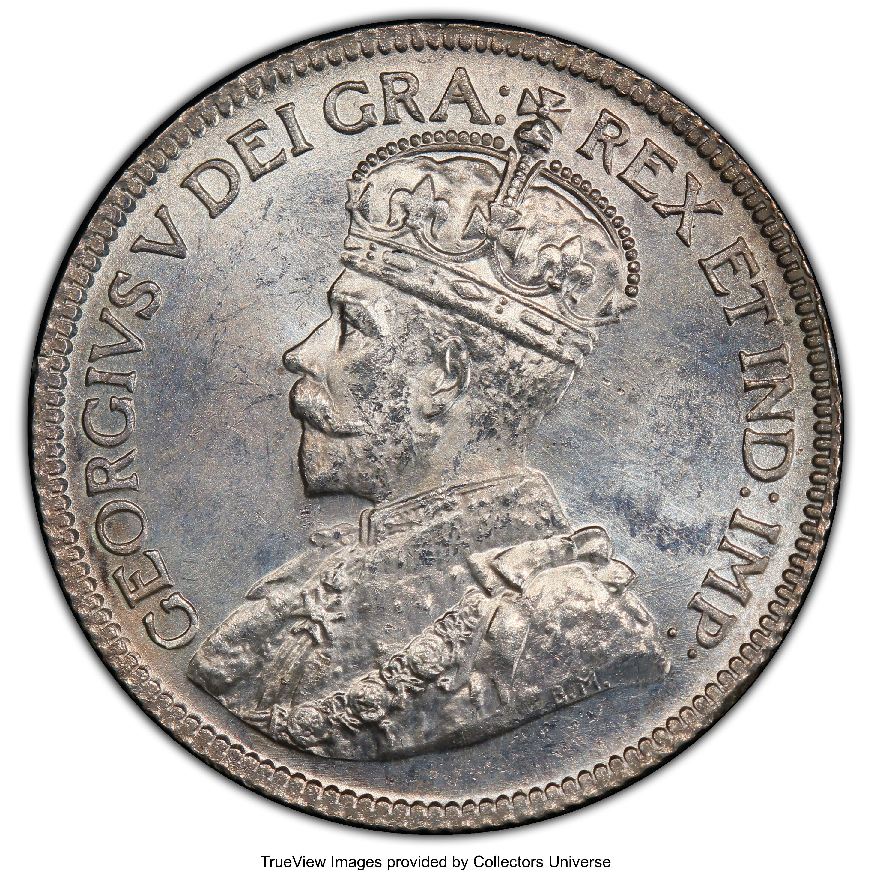 Canada: George V 25 Cents 1934 MS65 PCGS,...
