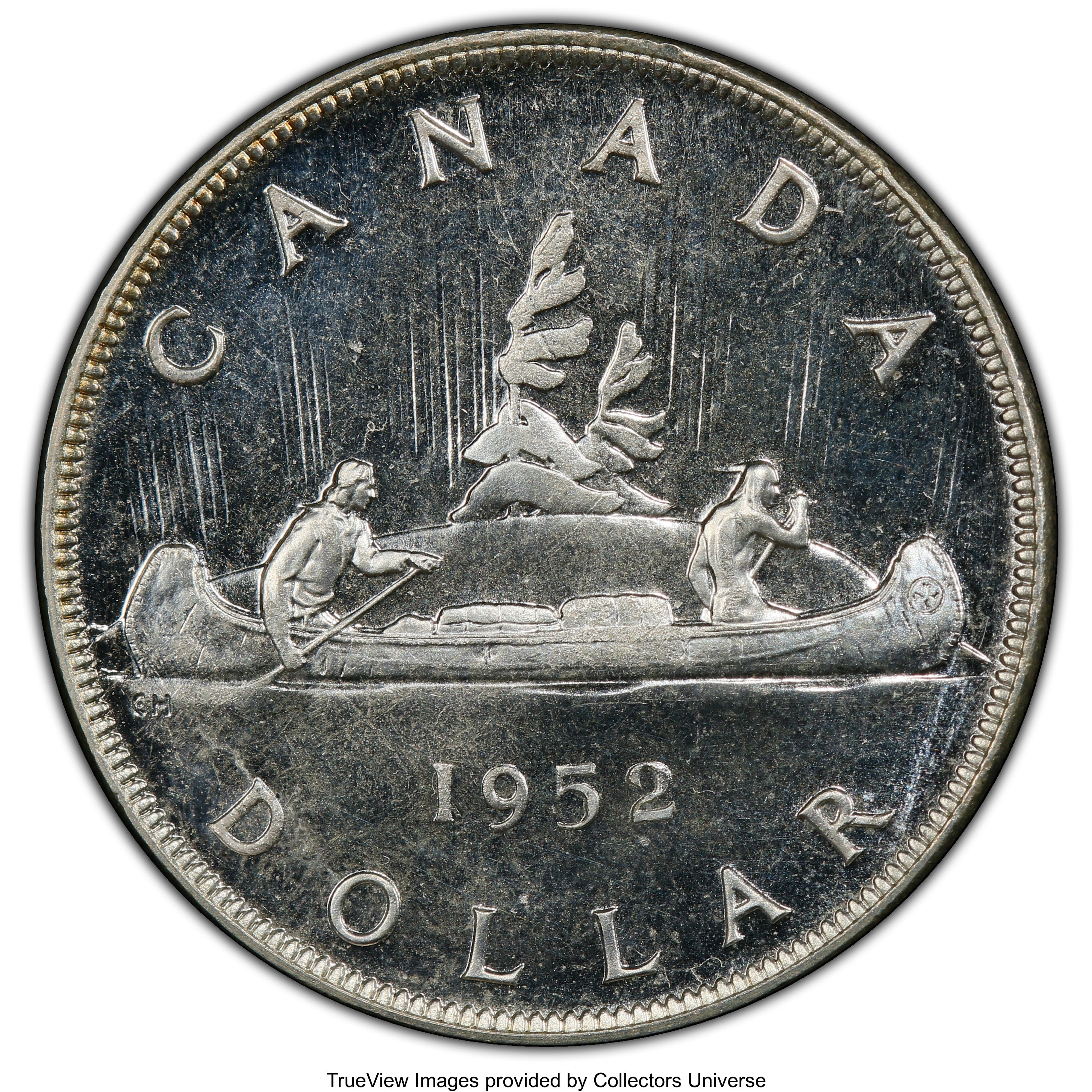 1952 S$1  No WL PL MS65 thumbnail 8