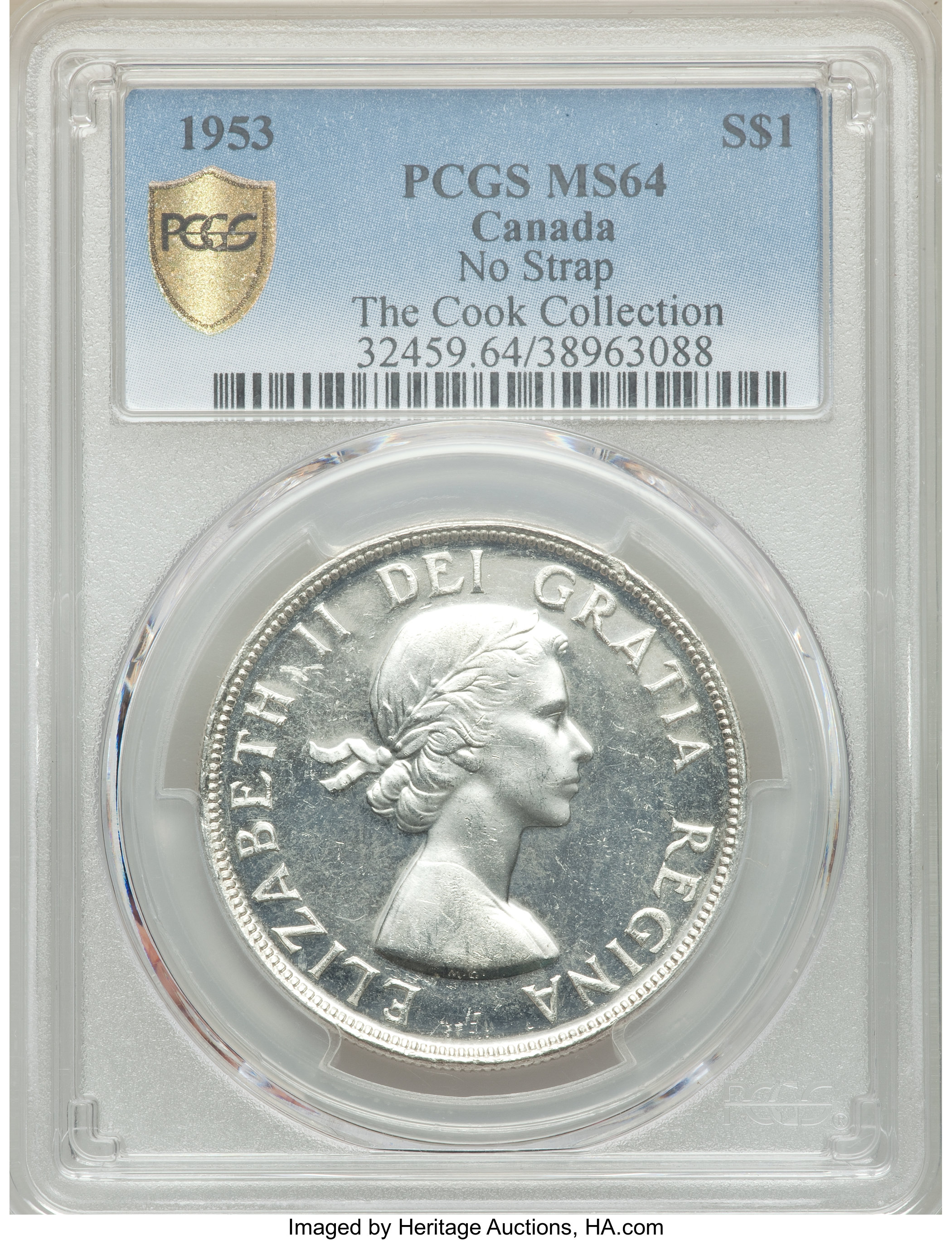 1953 S$1 No Strap VG10 thumbnail 21