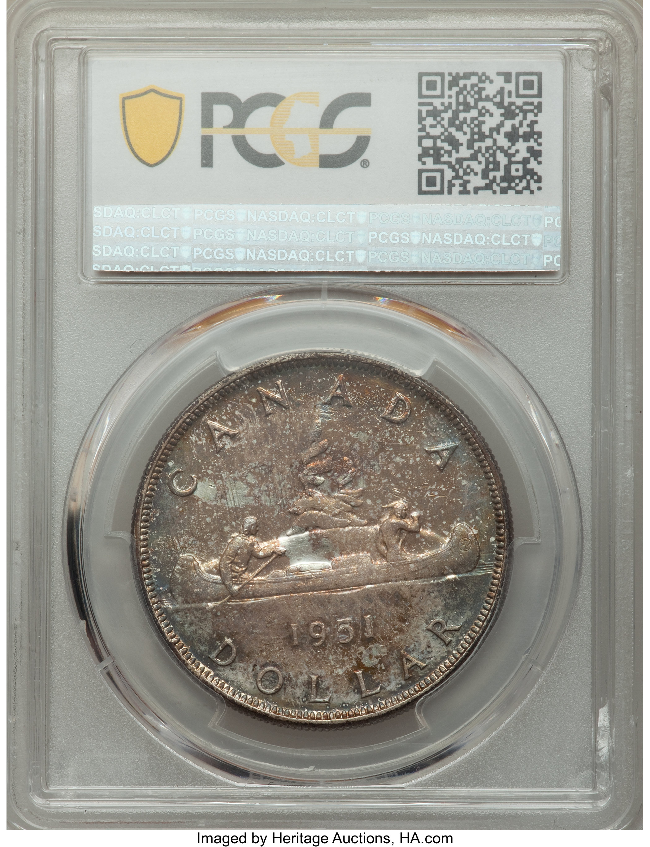 1951 S$1 Full Water Lines MS (KM-37) VG8 thumbnail 24