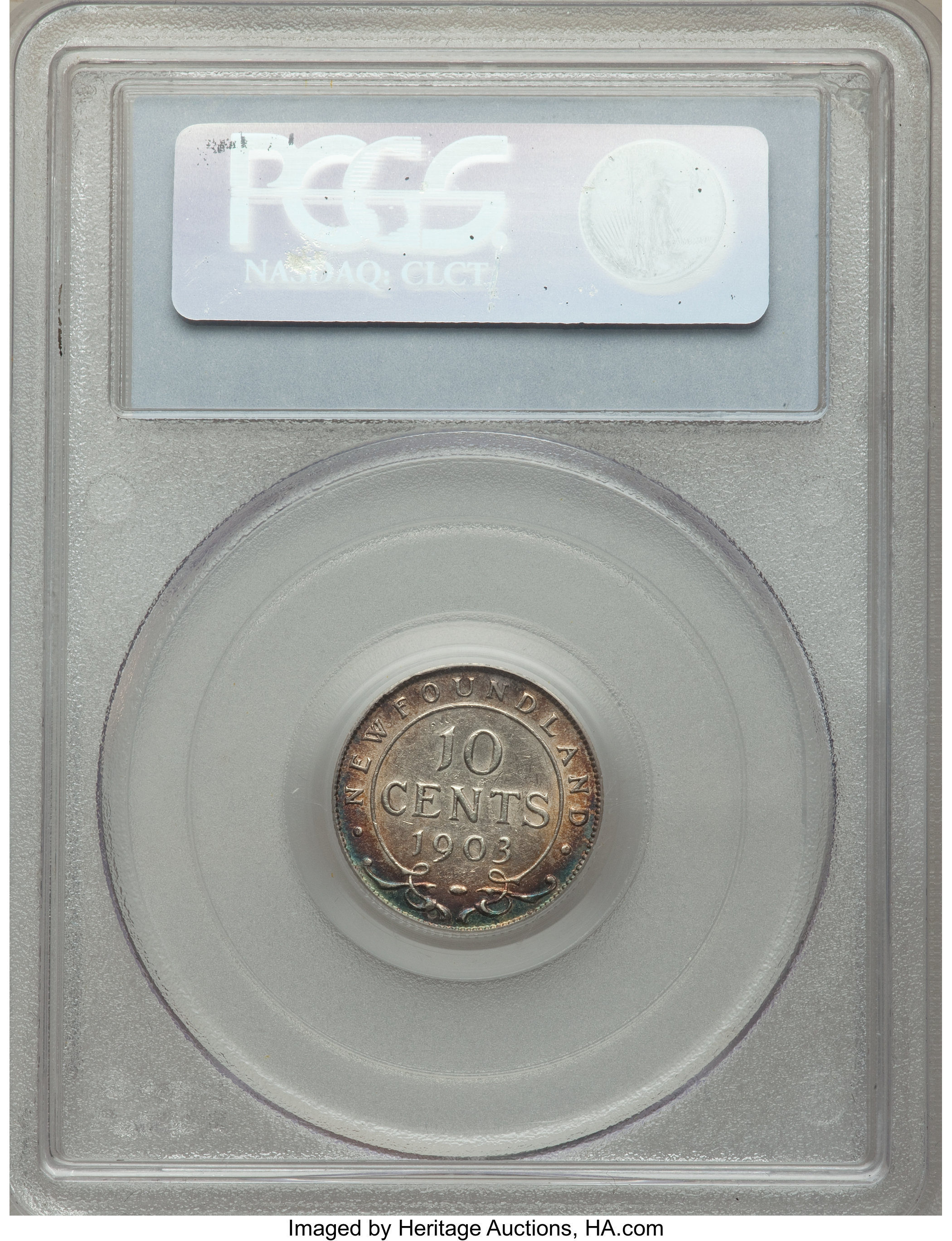 Edward VII 10c Newfoundland, 1903-1904 [Type] VF20 thumbnail 8