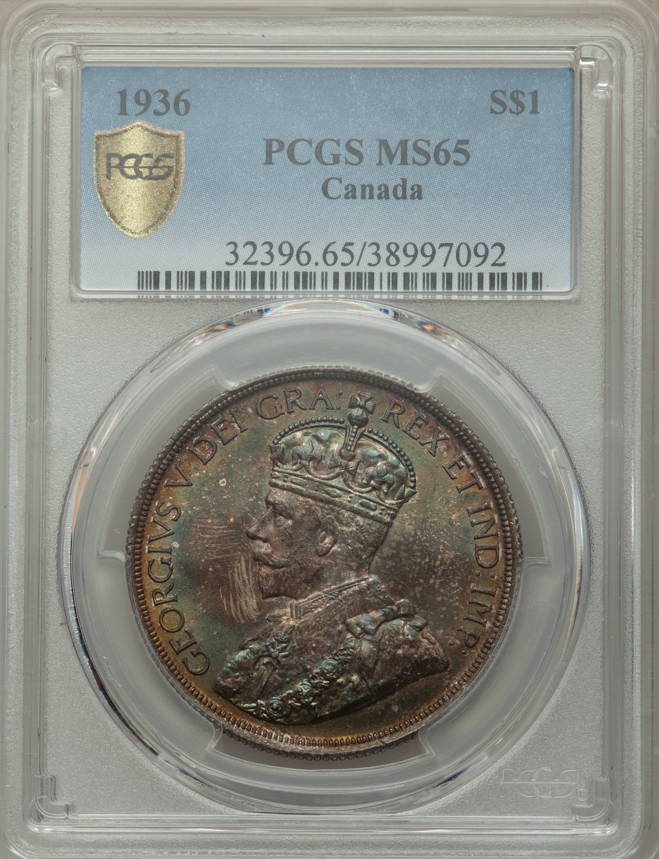 1936 S$1  MS (KM-36) XF45 thumbnail 24