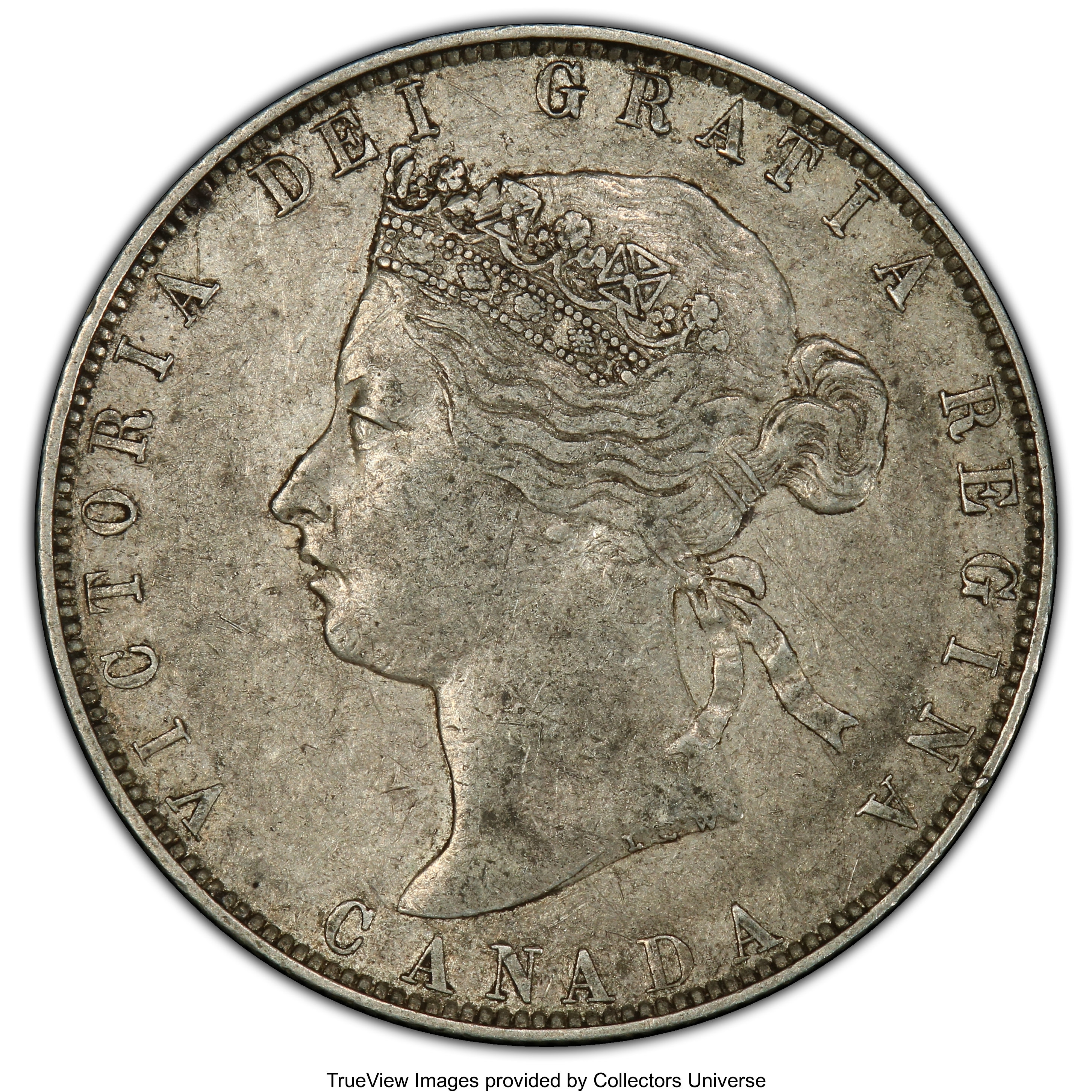 Canada: Victoria 50 Cents 1871 XF40 PCGS,...