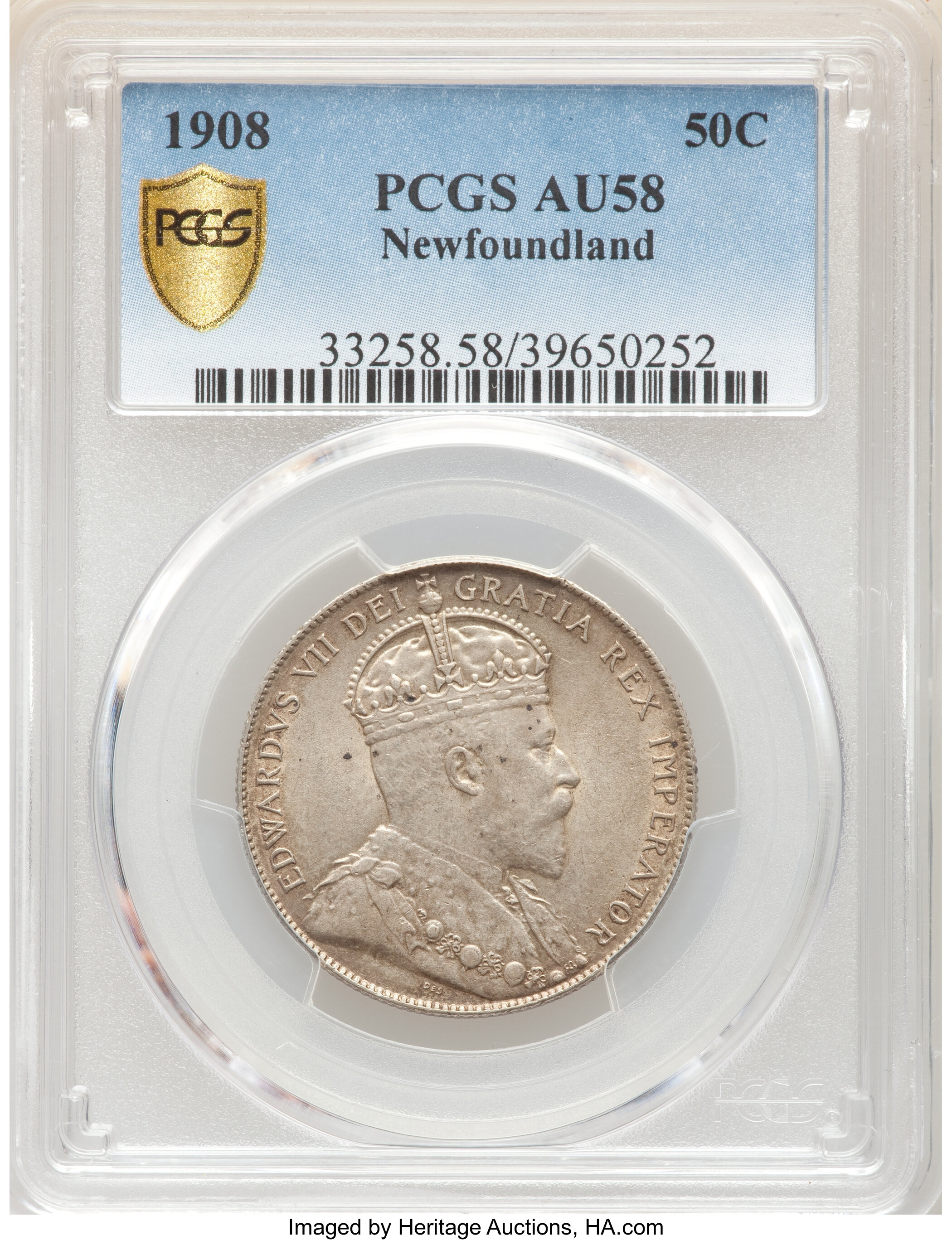 Edward VII 50c Newfoundland, 1904-1909 [Type] XF40 thumbnail 24