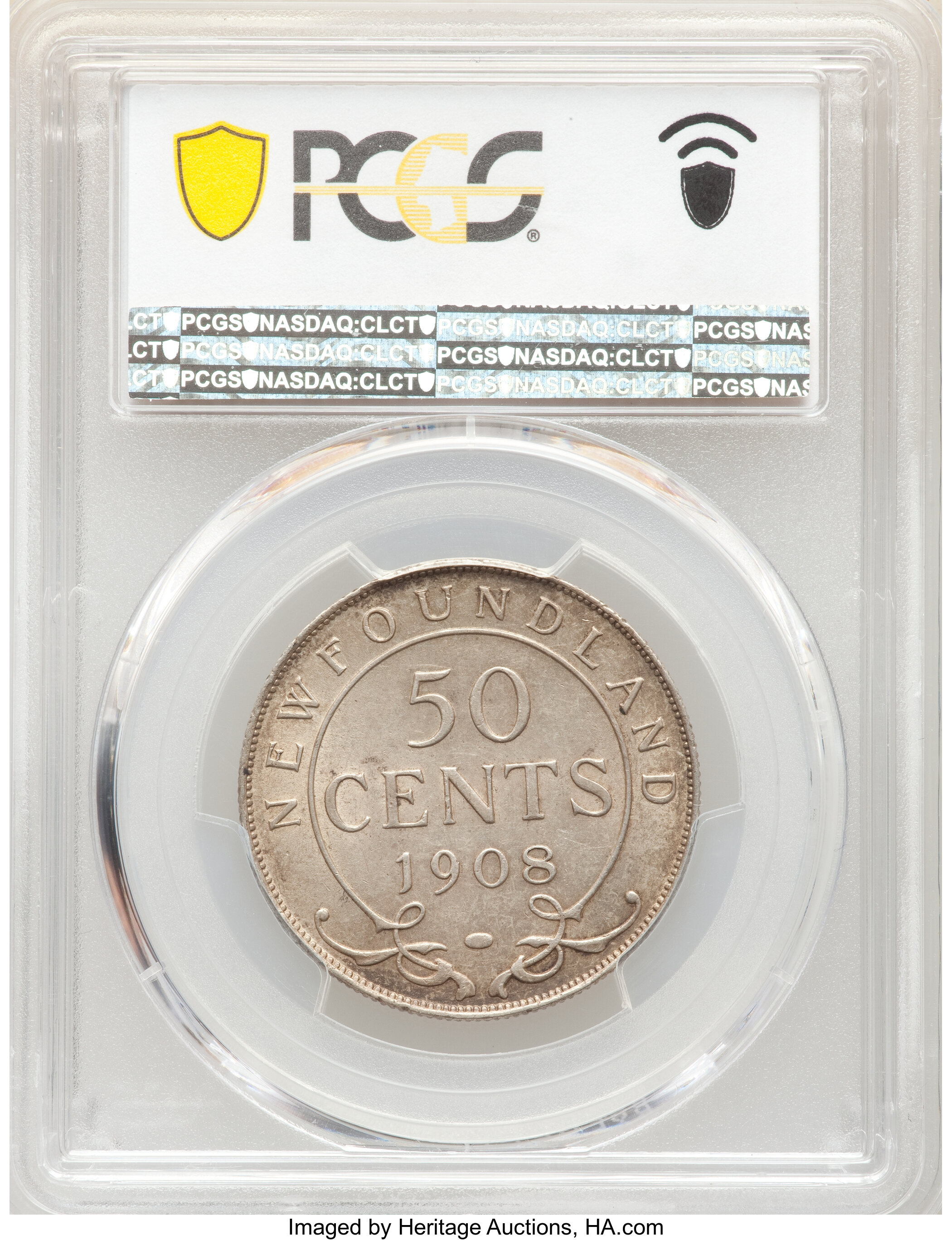 Edward VII 50c Newfoundland, 1904-1909 [Type] XF40 thumbnail 25