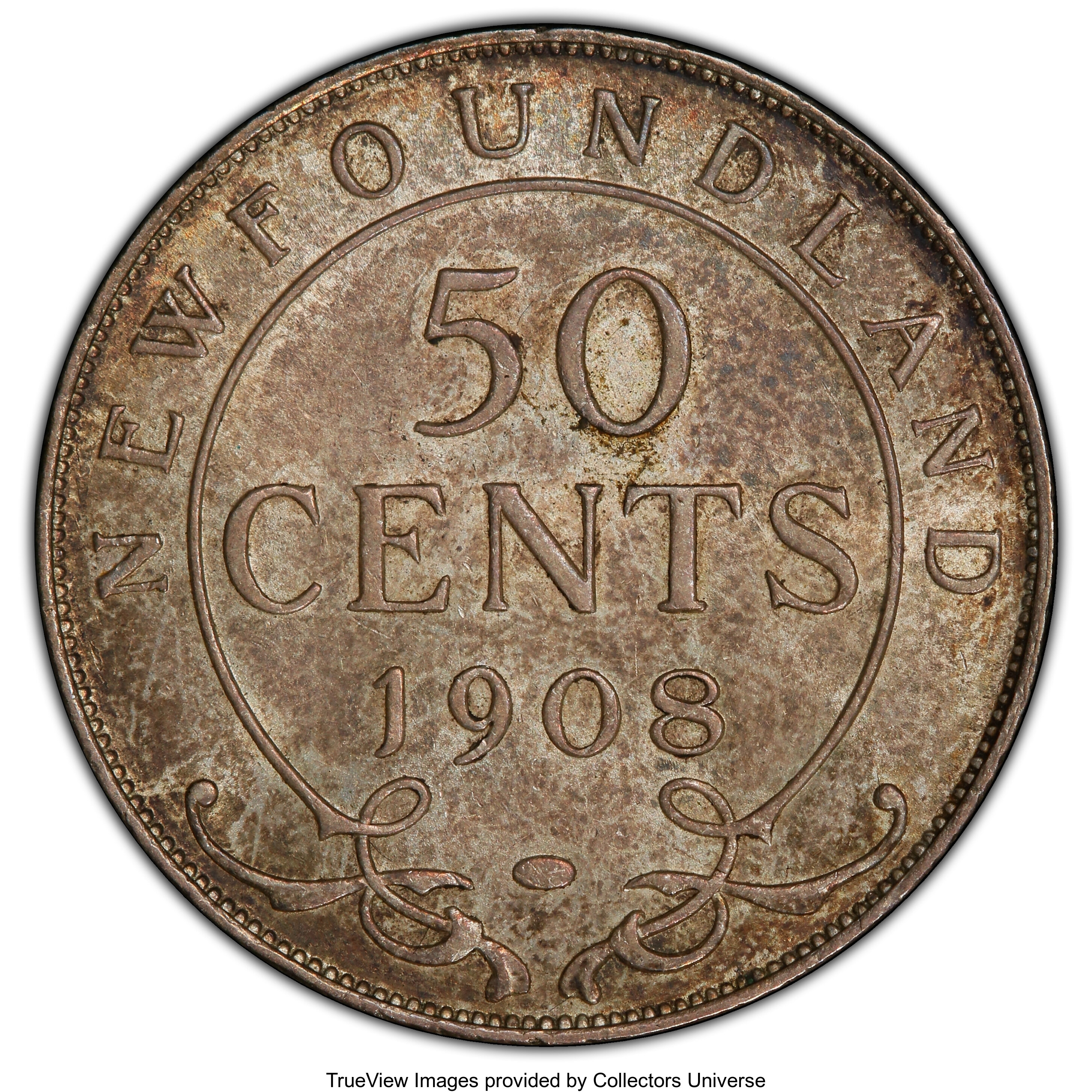 Edward VII 50c Newfoundland, 1904-1909 [Type] XF40 thumbnail 22