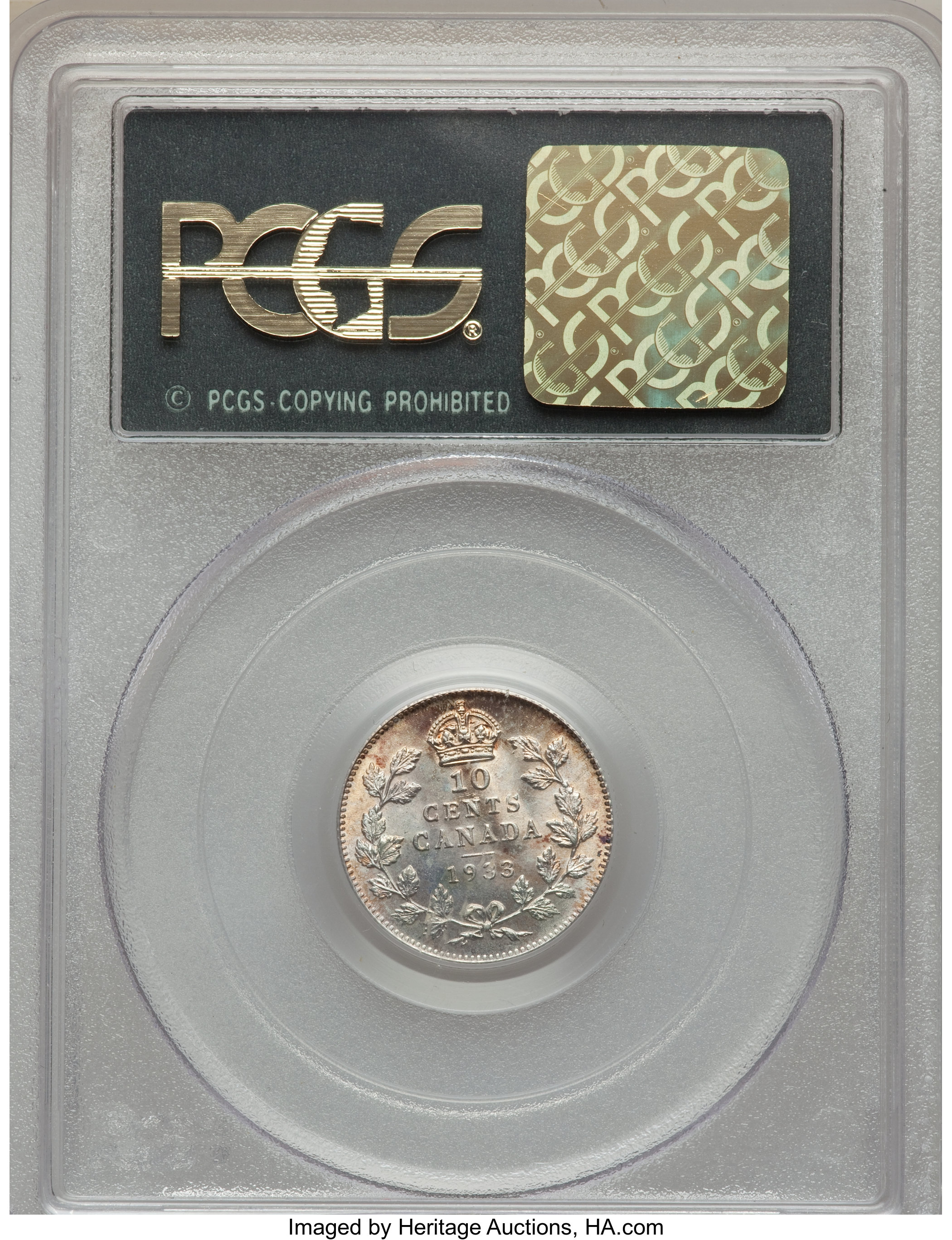 1933 10c VG10 thumbnail 4
