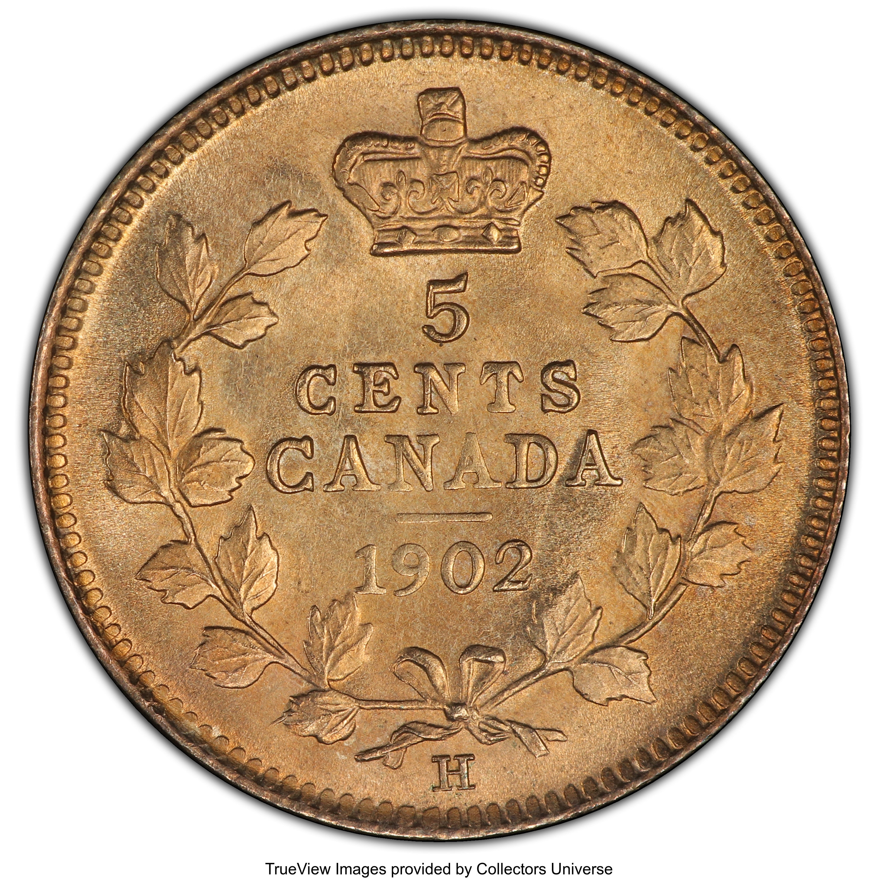 1902-H 5c Large H VG10 thumbnail 13
