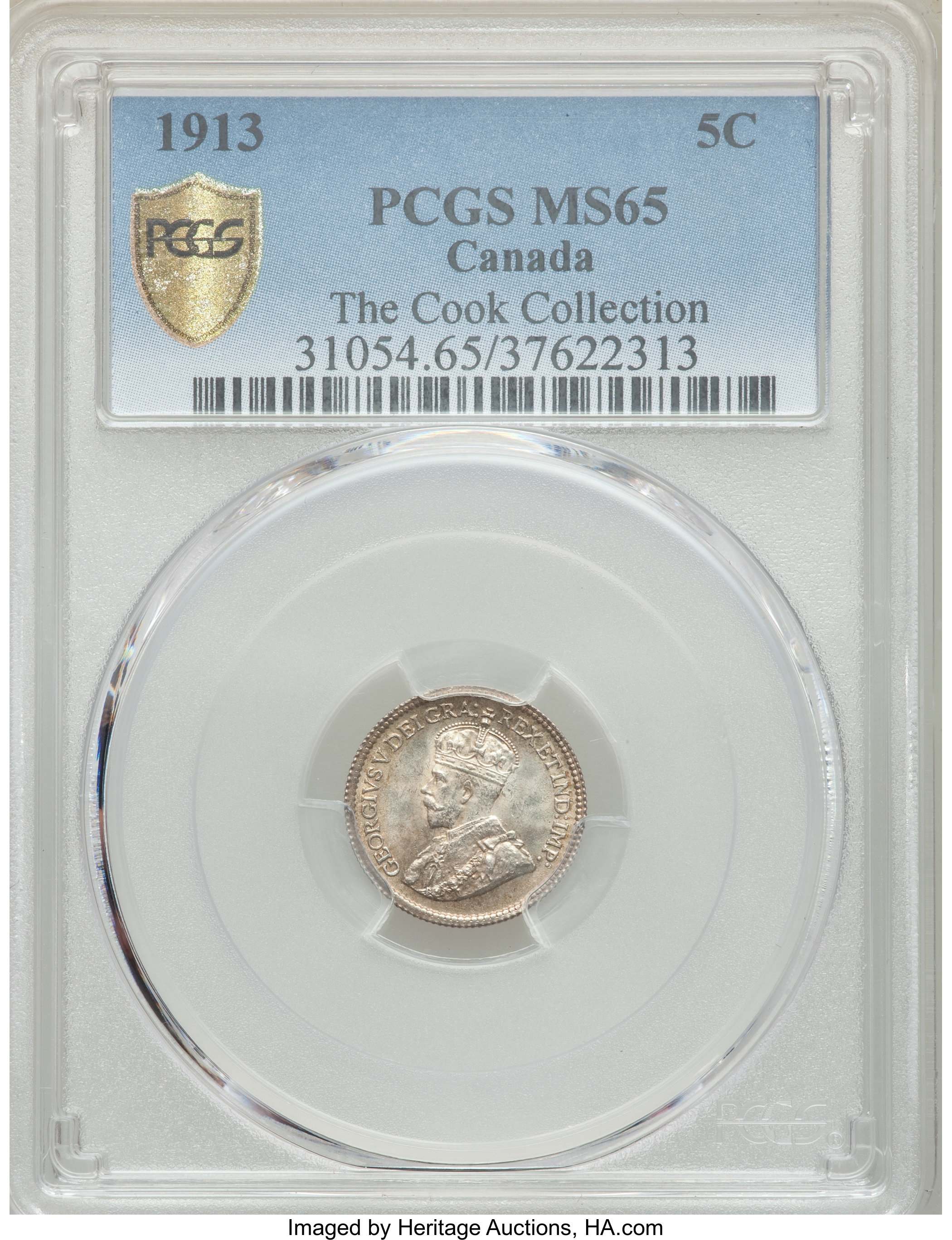 1913 5c MS60 thumbnail 8
