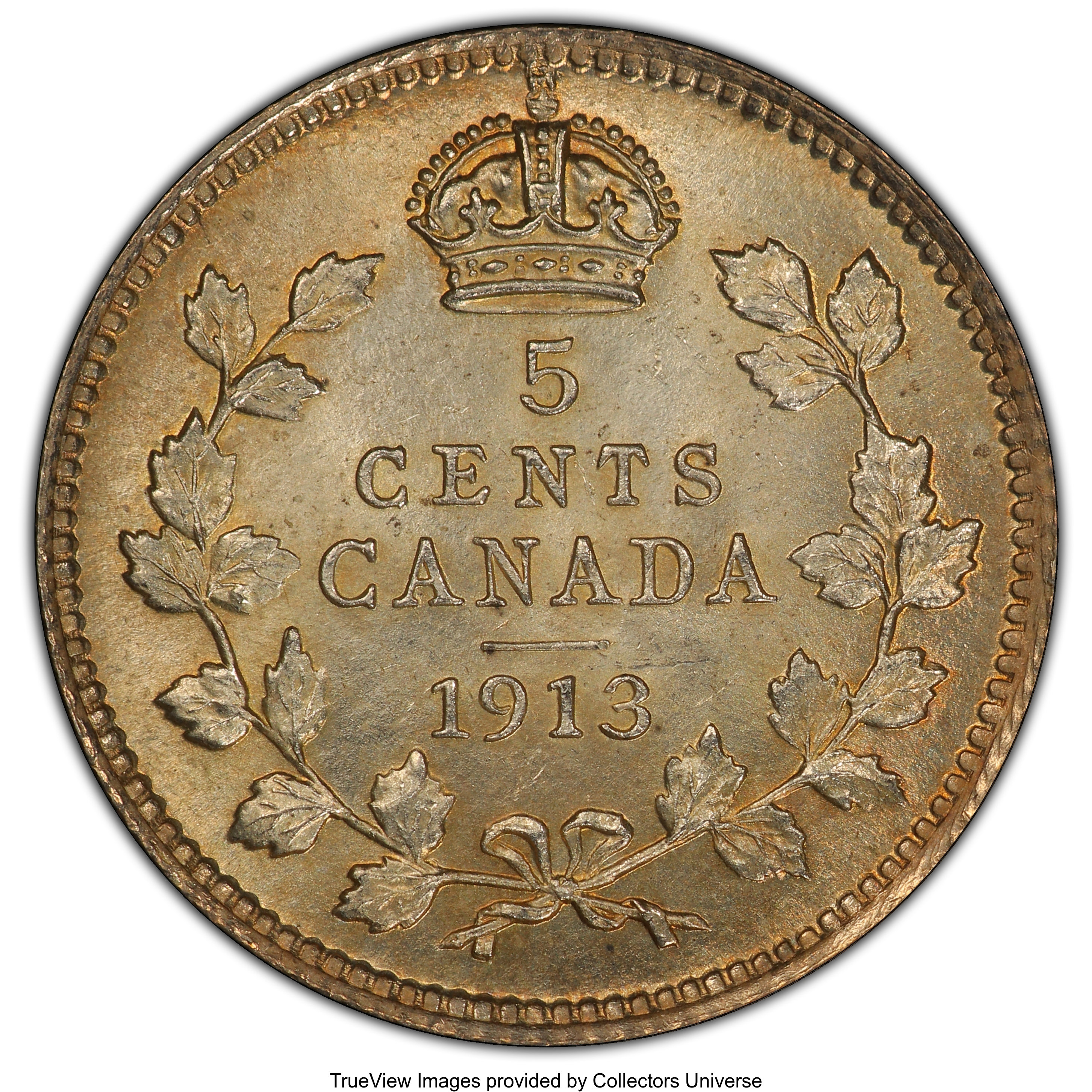 1913 5c MS60 thumbnail 10