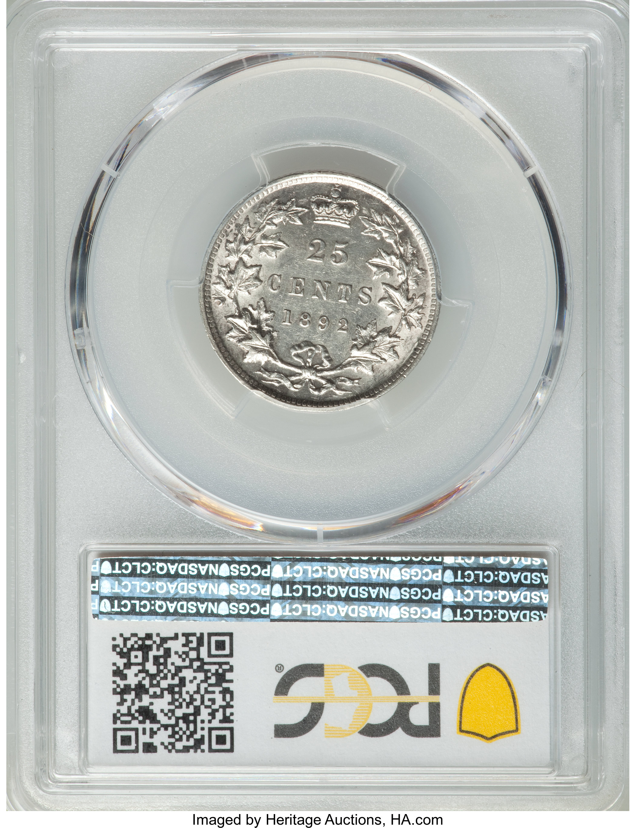 1892 25c MS61 thumbnail 11