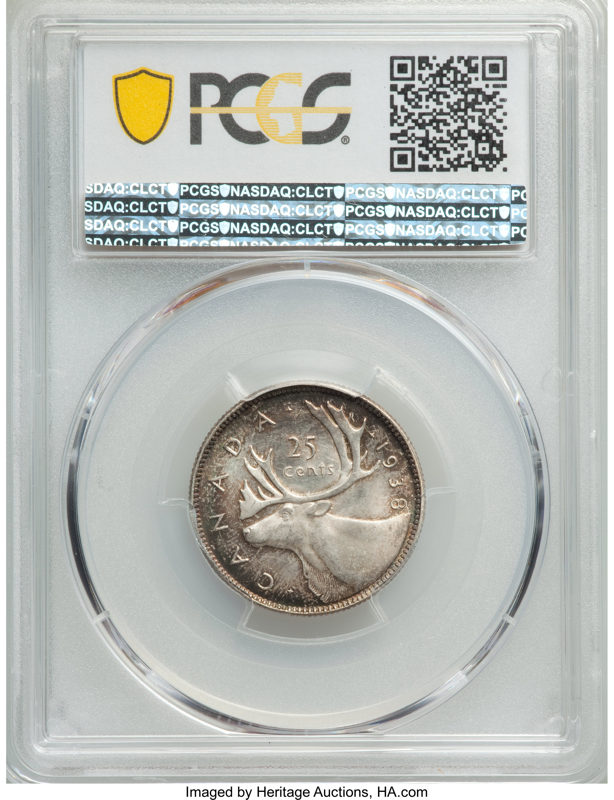 1938 25c Caribou AU50 thumbnail 17